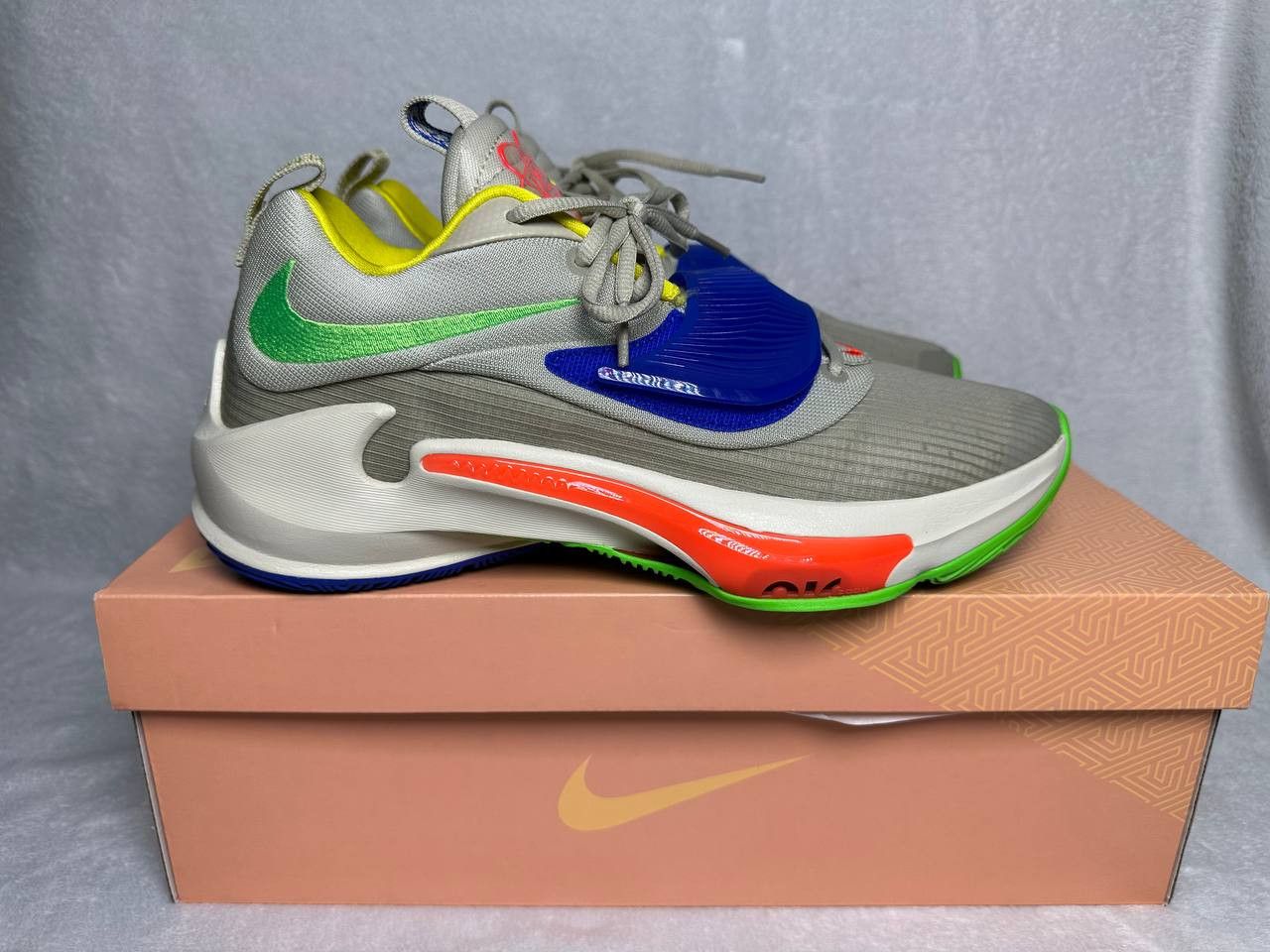 Nike Nike Zoom Freak 3 Basketball Shoes Primary Colors Grailed