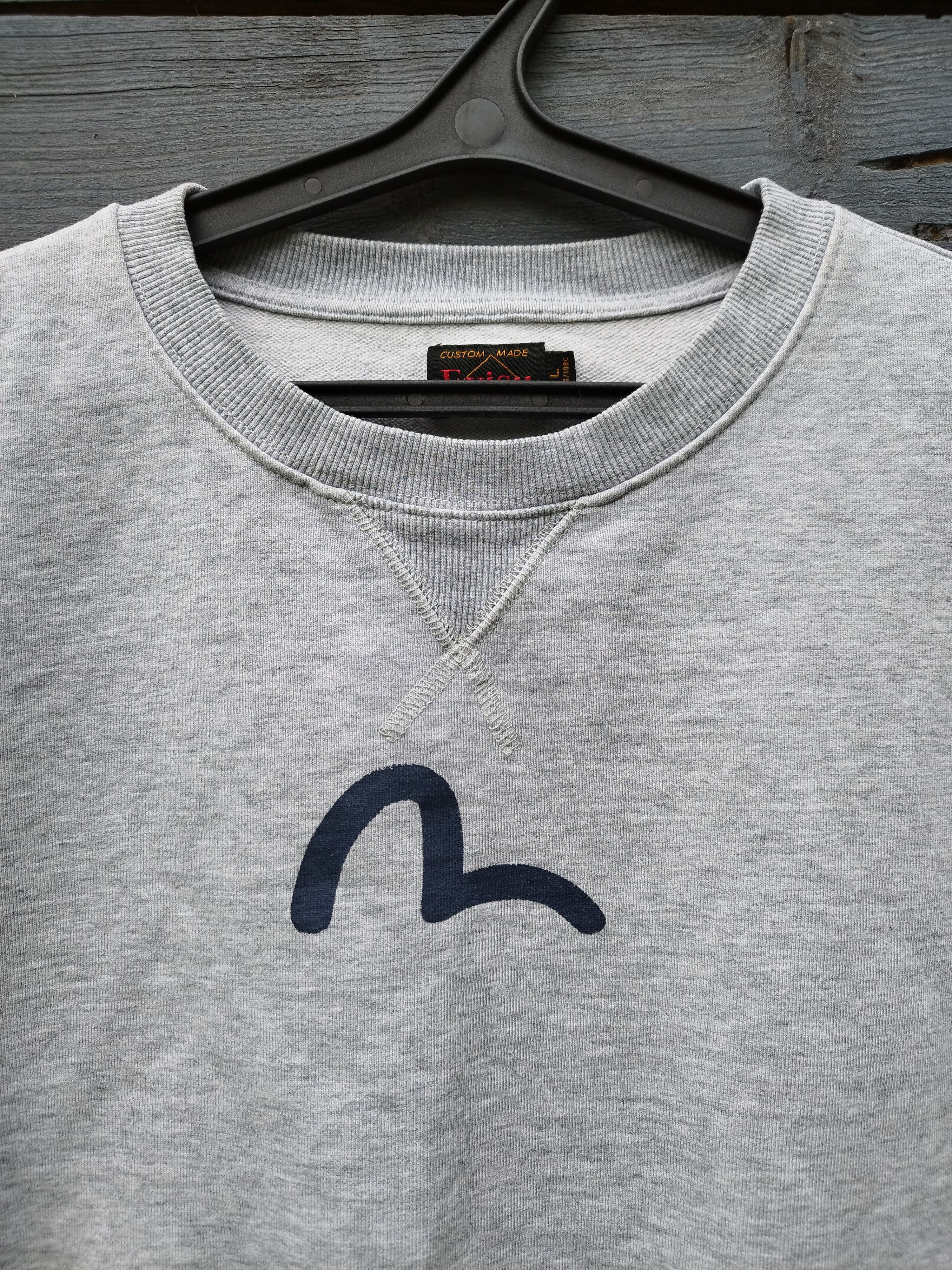 Evisu Evisu Heritage Sweatshirt Seagull Logo Crewneck Pullover Size US L / EU 52-54 / 3 - 5 Thumbnail