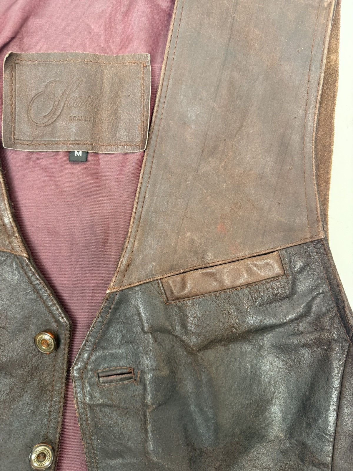 Other Vintage Leather Vest Size US M / EU 48-50 / 2 - 10 Thumbnail