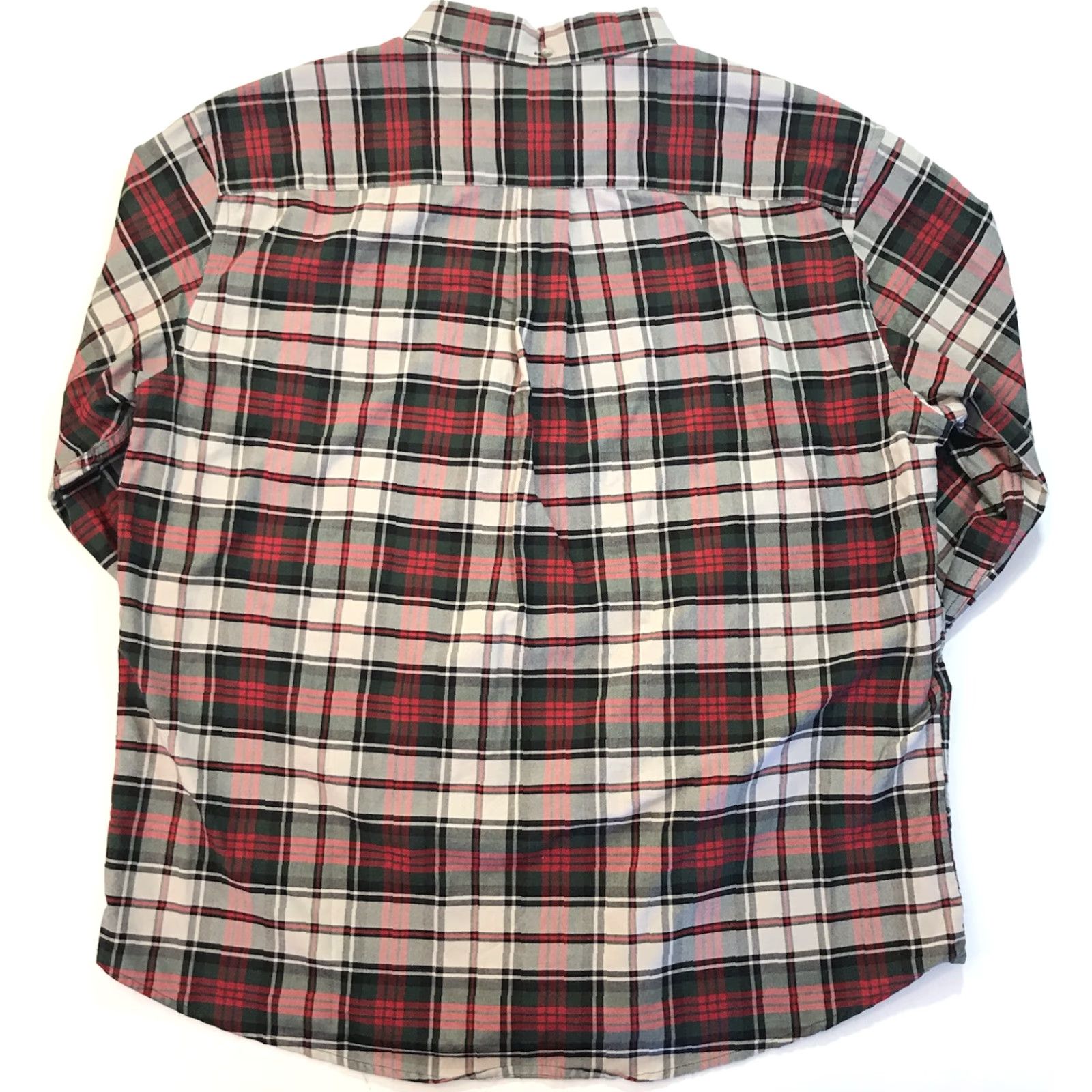 Vintage St Johns Bay Mens Plaid Button Up Shirt Sz XXL Casual Buffalo Long Teacher Dress Size US XXL / EU 58 / 5 - 4 Thumbnail