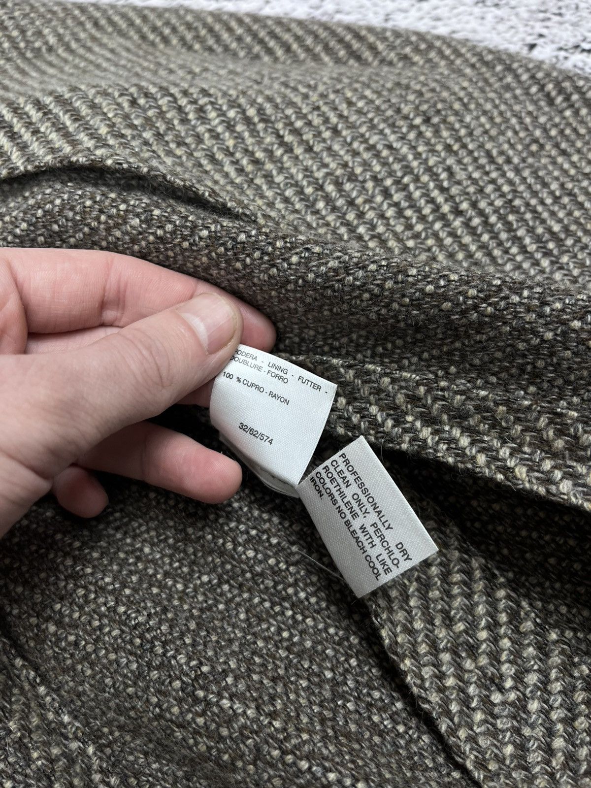 Max Mara Max Mara Houndstooth Wool Cropped Light Coat Old Money Size L / US 10 / IT 46 - 11 Thumbnail
