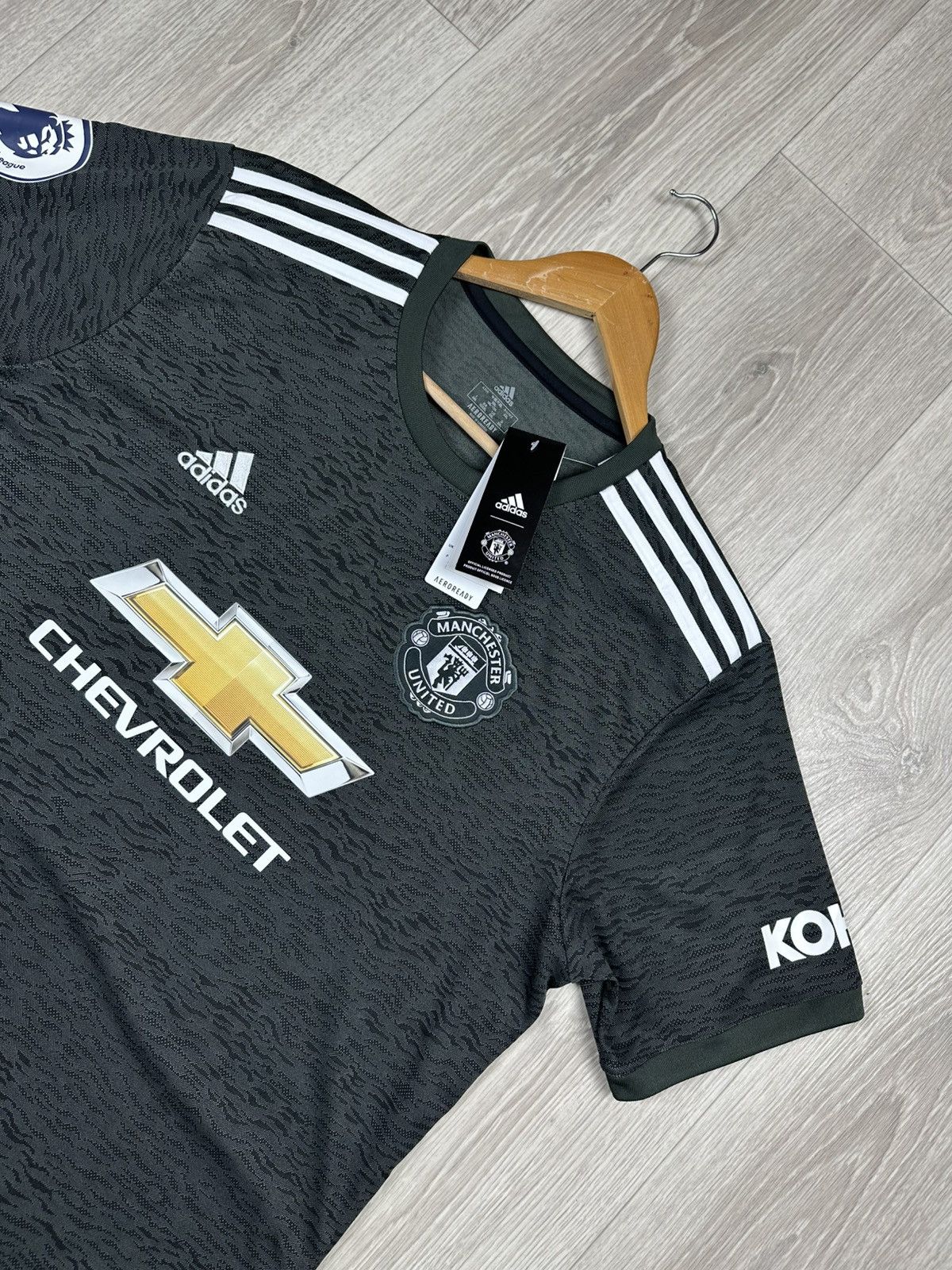 Adidas Adidas 2020/21 Manchester United Jersey #18 B. Fernandes Size US XXL / EU 58 / 5 - 2 Thumbnail