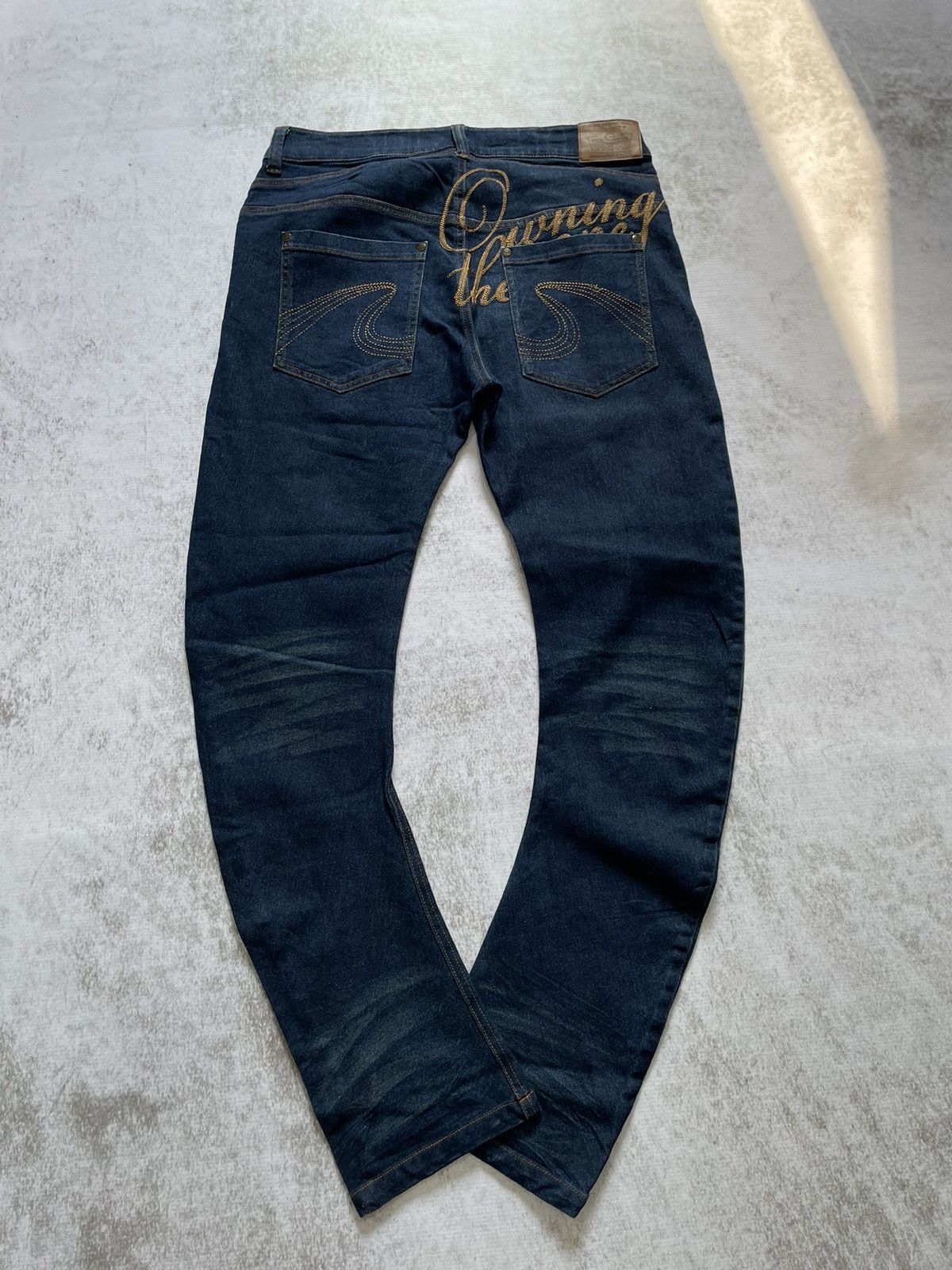 Hysteric Glamour × If Six Was Nine × Le Grande Bleu (L.G.B.) 2000s gotcha surf japan poem embroidery denim y2k style Size US 30 / EU 46 - 6 Thumbnail