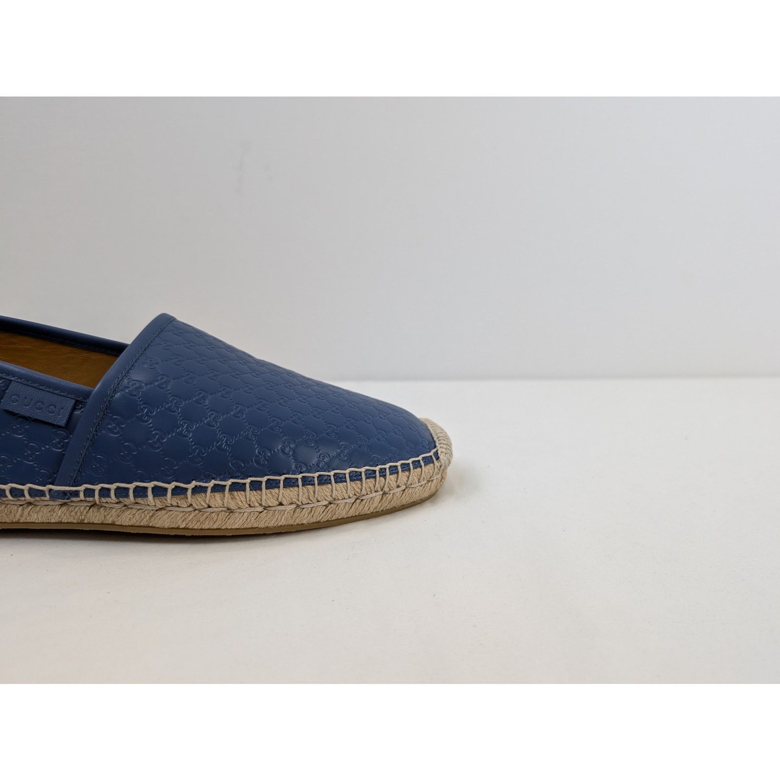 Gucci o1rshd1 Micro shoe Boots in Blue/Beige Size US 12.5 / EU 45-46 - 4 Thumbnail
