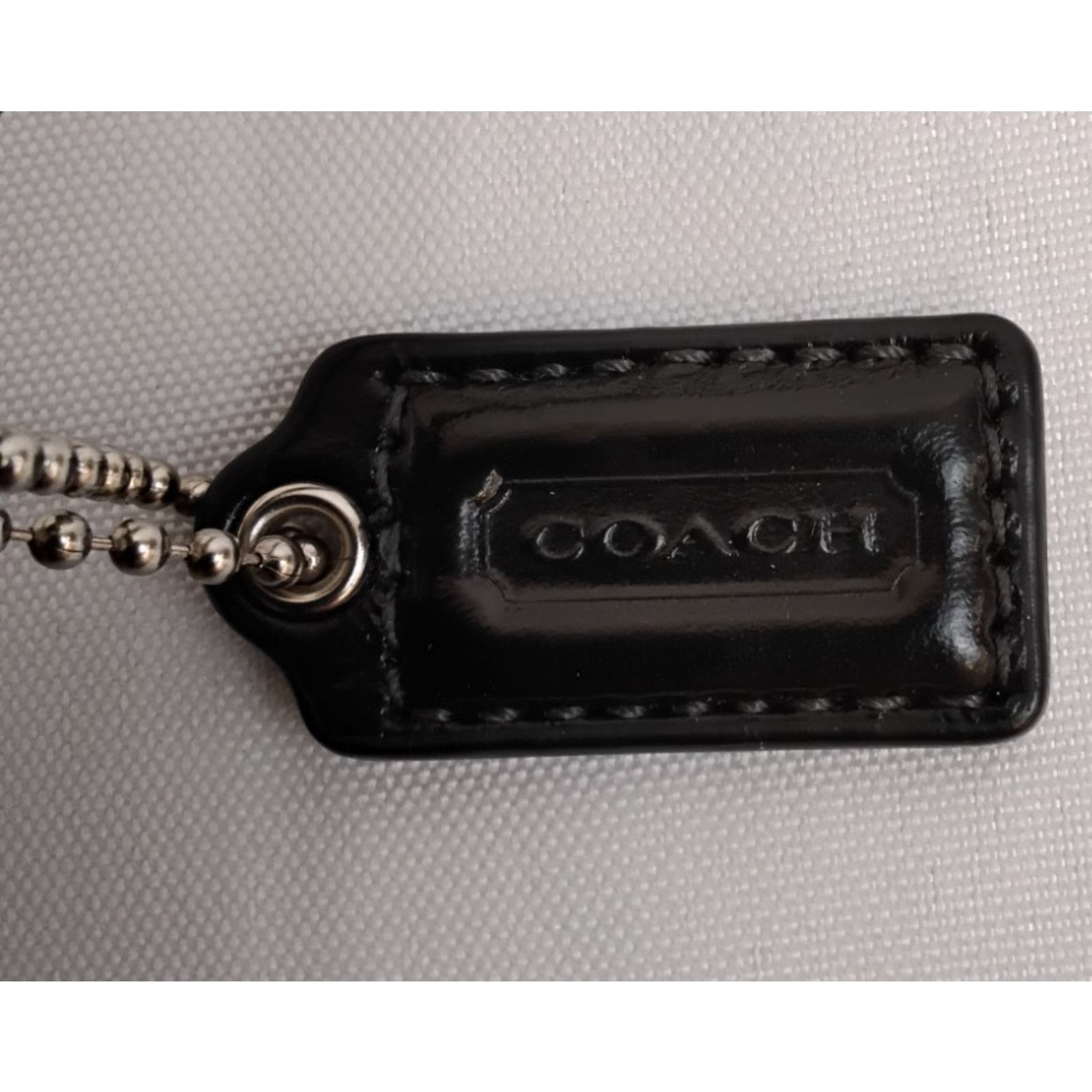 Coach Coach Wristlet Clutch Signature C Black Leather Trim Size ONE SIZE - 4 Thumbnail