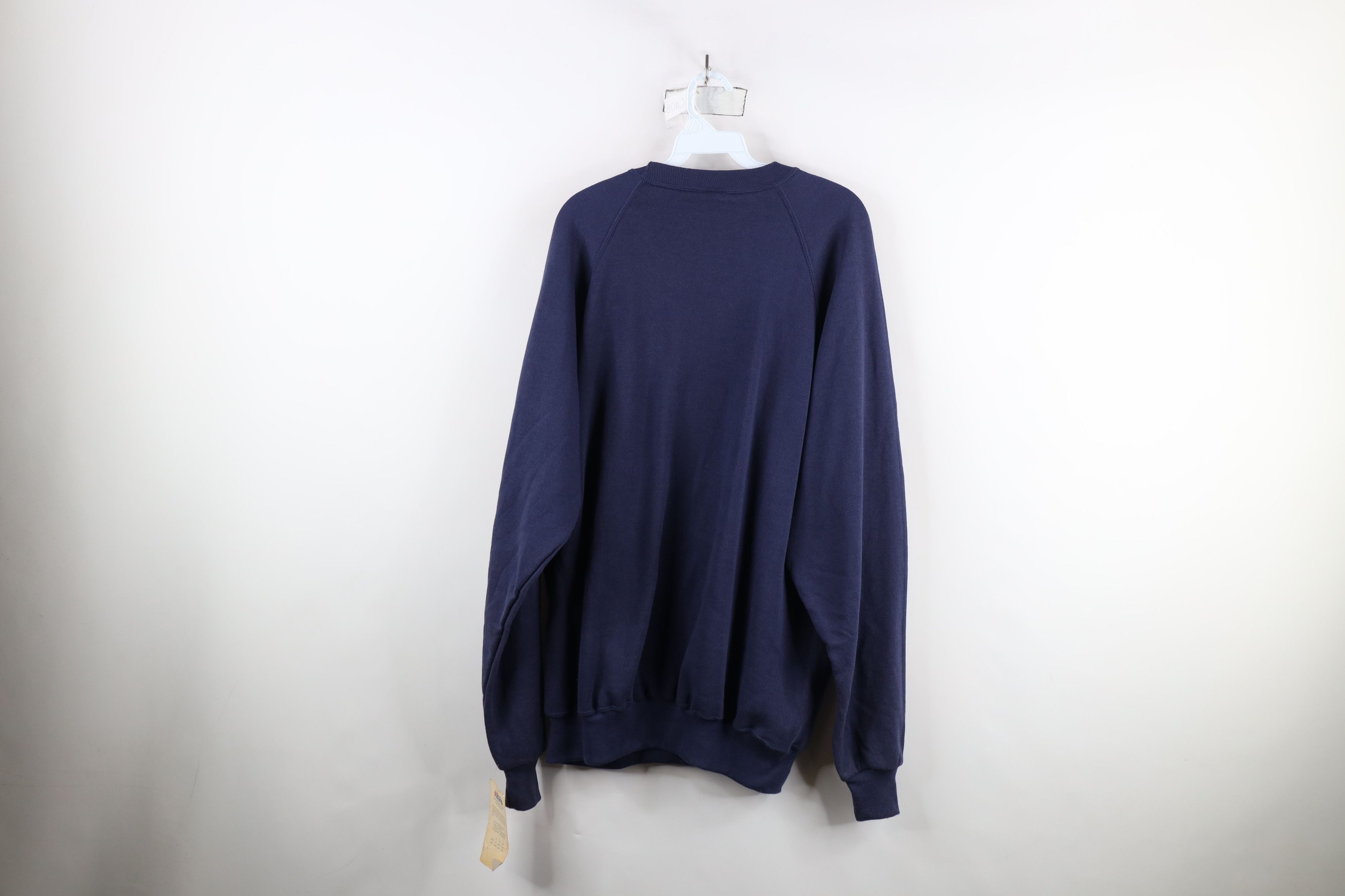 Vintage Deadstock Vintage 90s Streetwear School Patch Sweatshirt USA Size 3XL / US 20-22 - 11 Thumbnail
