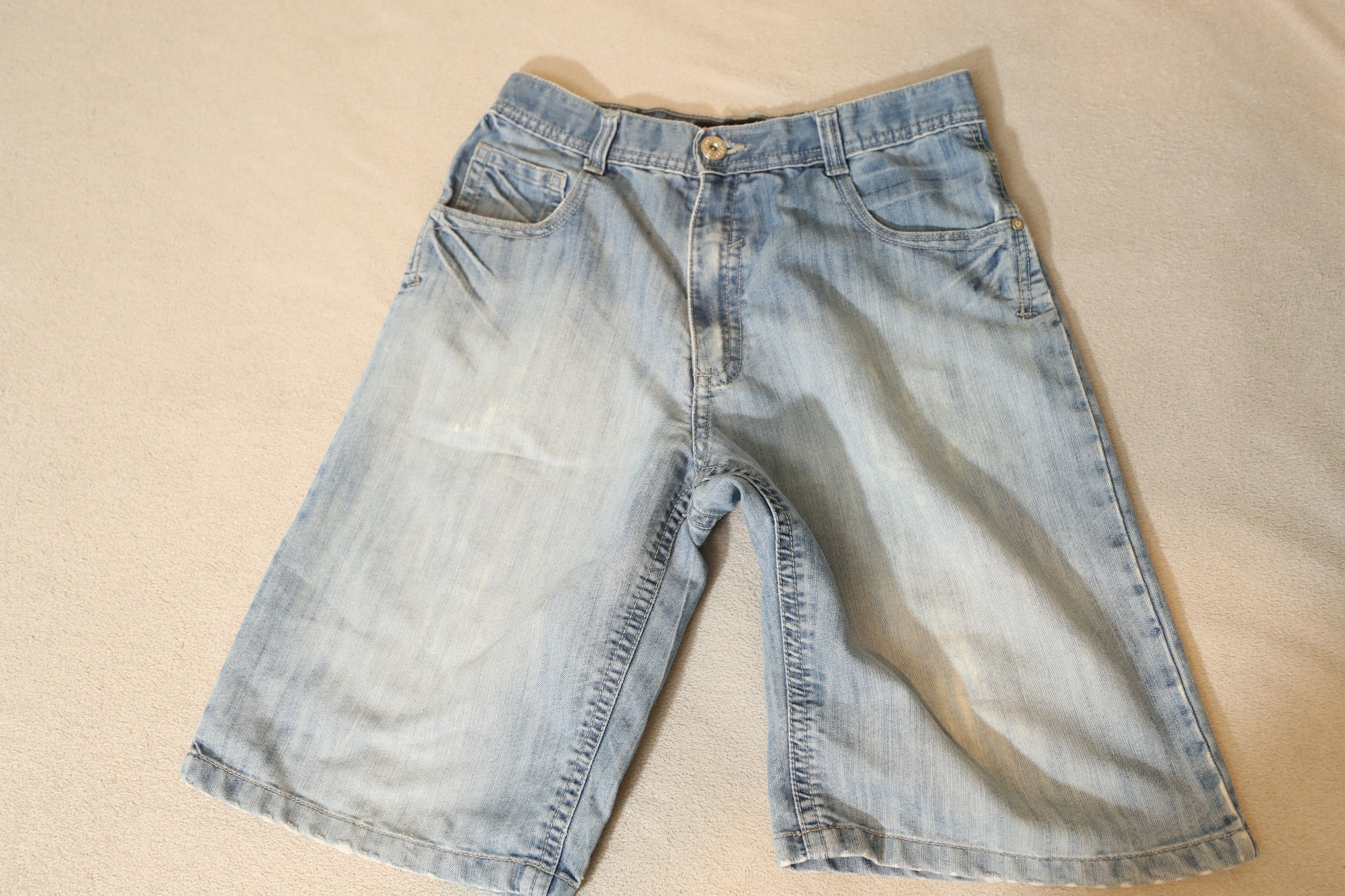 Southpole South Pole Vintage 90s Y2K Southpole Baggy Denim Shorts (32) Size US 32 / EU 48 - 3 Thumbnail