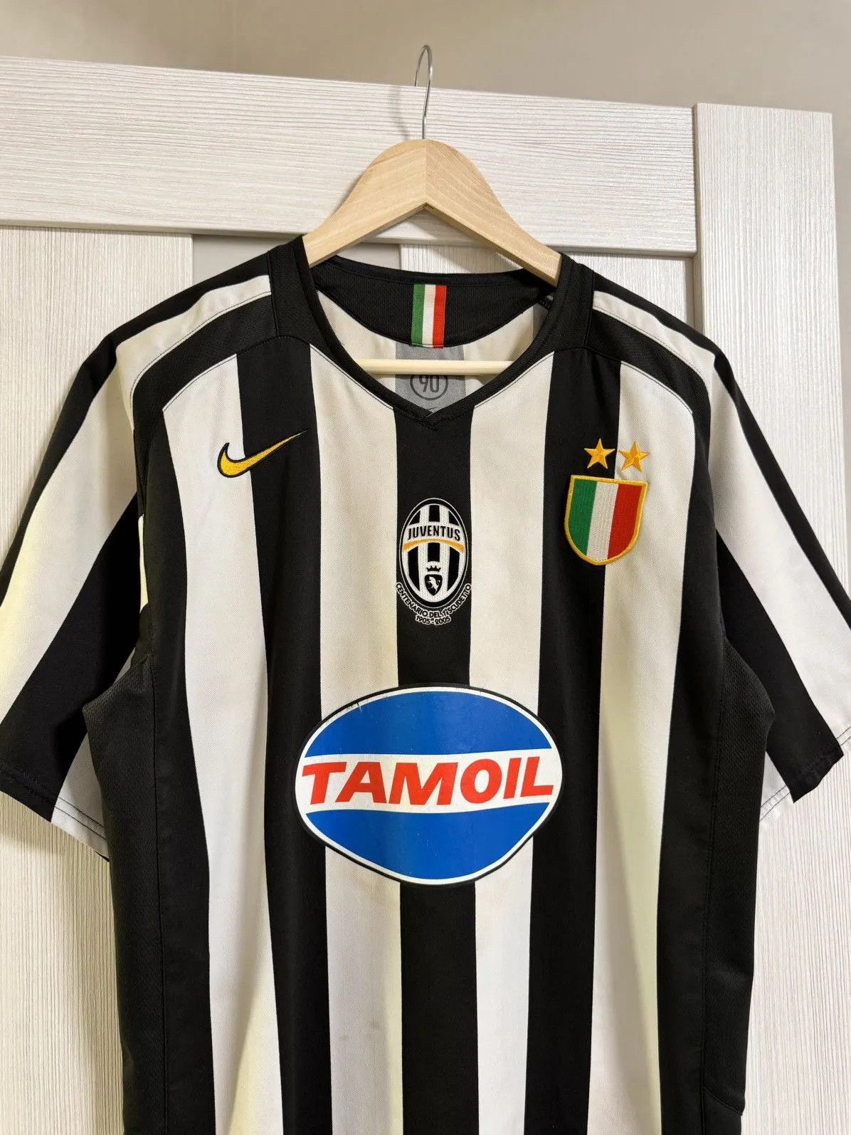 Nike Nike Juventus Home Soccer Jersey Large Ibrahimovic 2005/06 Size US M / EU 48-50 / 2 - 4 Thumbnail