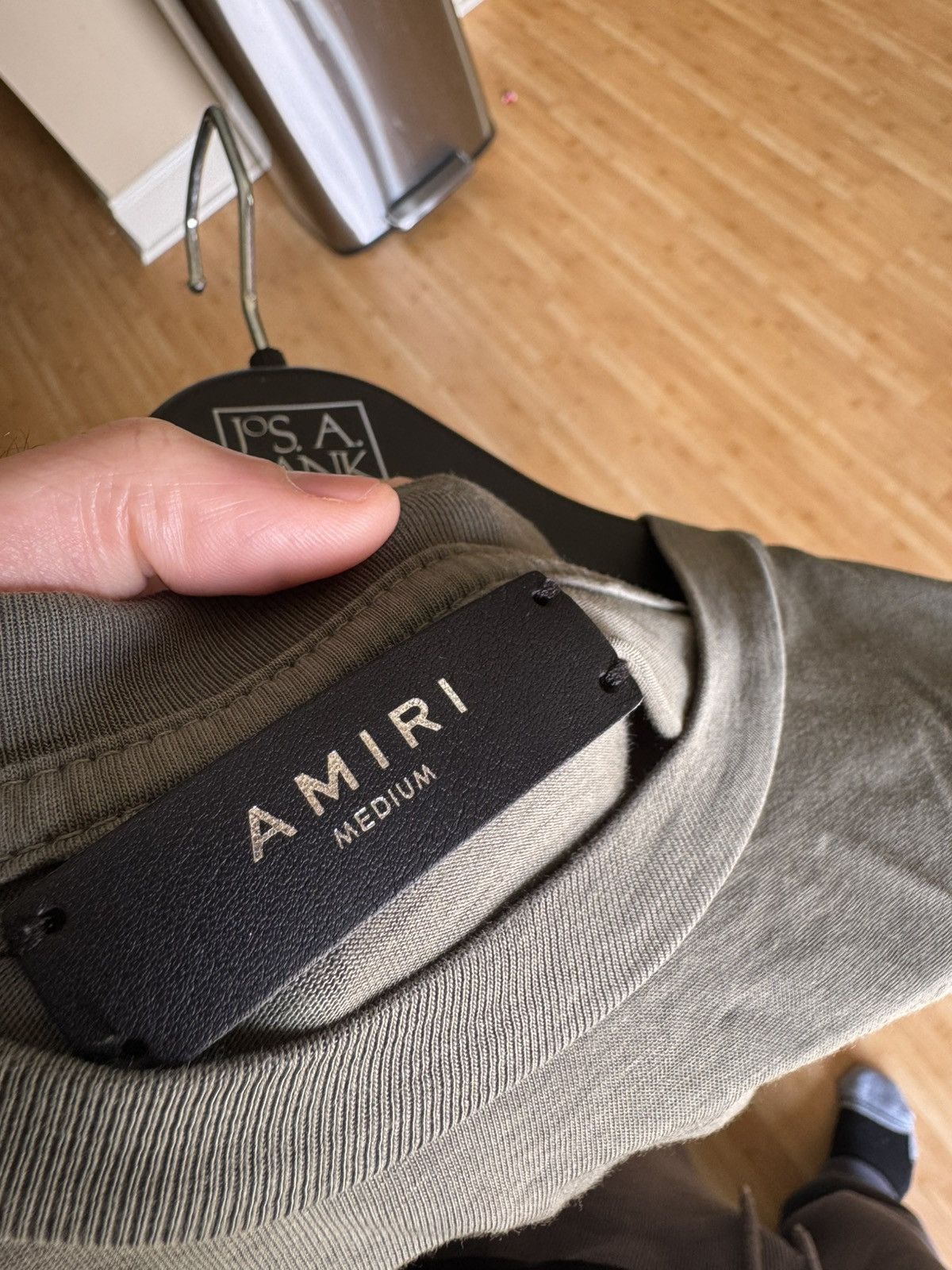 Amiri Amiri College Spell-Out Tee Size US M / EU 48-50 / 2 - 3 Thumbnail