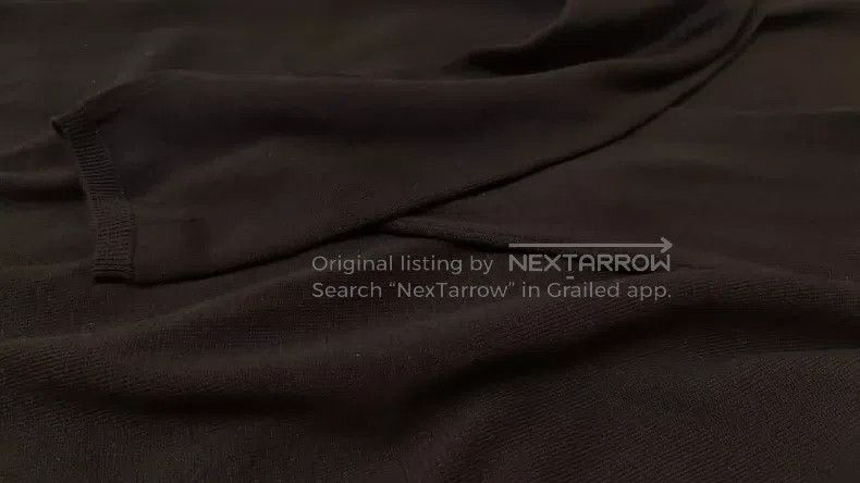 Comme des Garcons Comme Des Garcons Black Long Knit Cardigan Size US S / EU 44-46 / 1 - 9 Thumbnail