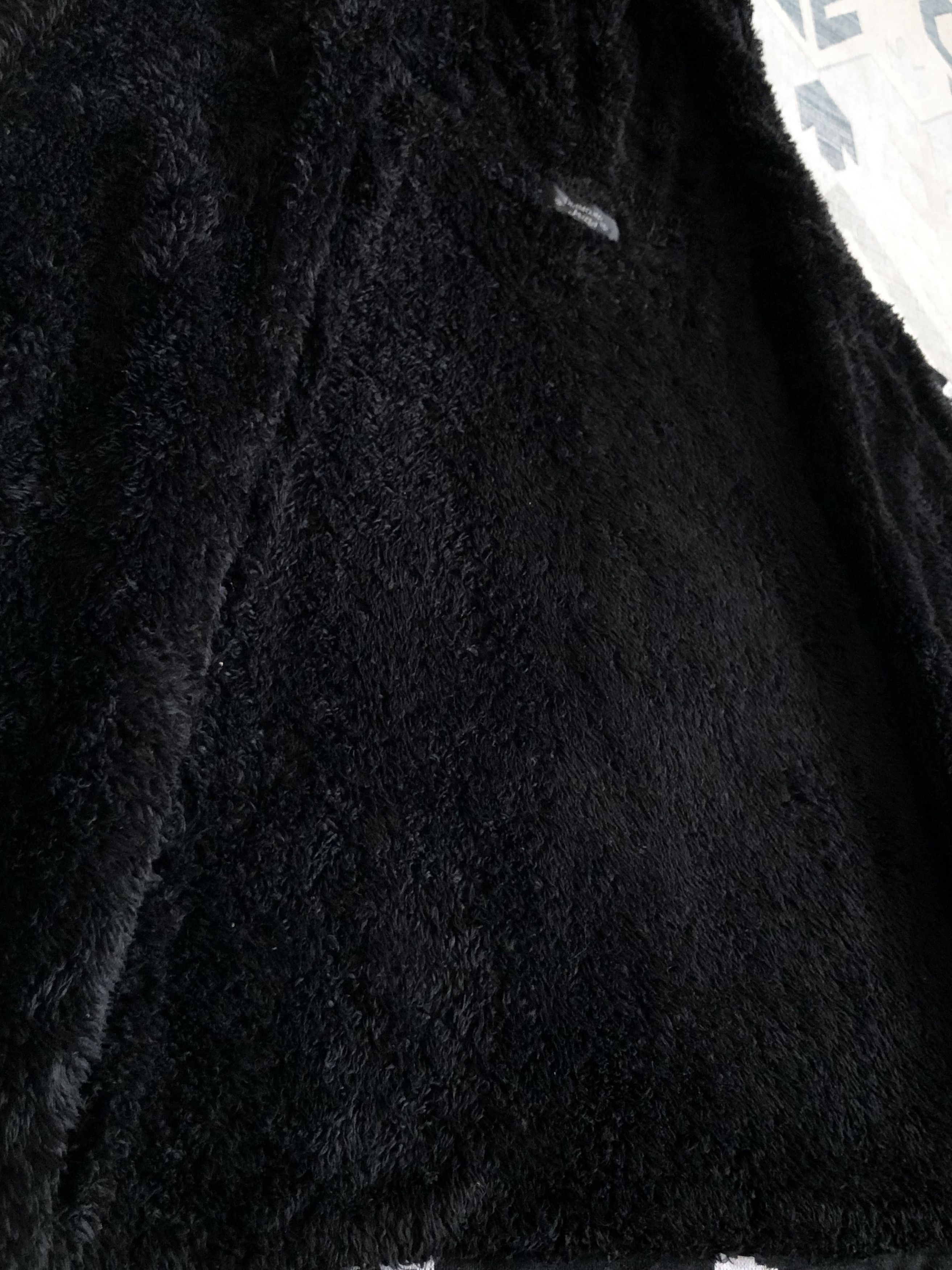 Japanese Brand DIAMOND JULIA FUZZ FLEECE LINED HOODED PONCHO JACKET Size M / US 6-8 / IT 42-44 - 12 Thumbnail