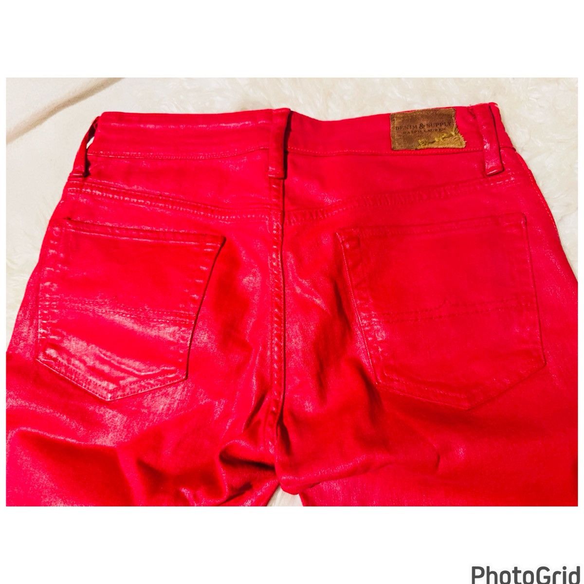 Denim & Supply Ralph Lauren Ralph Lauren Denim & Supply Waxed Jeans 26/32 Size 26" / US 2 / IT 38 - 7 Thumbnail