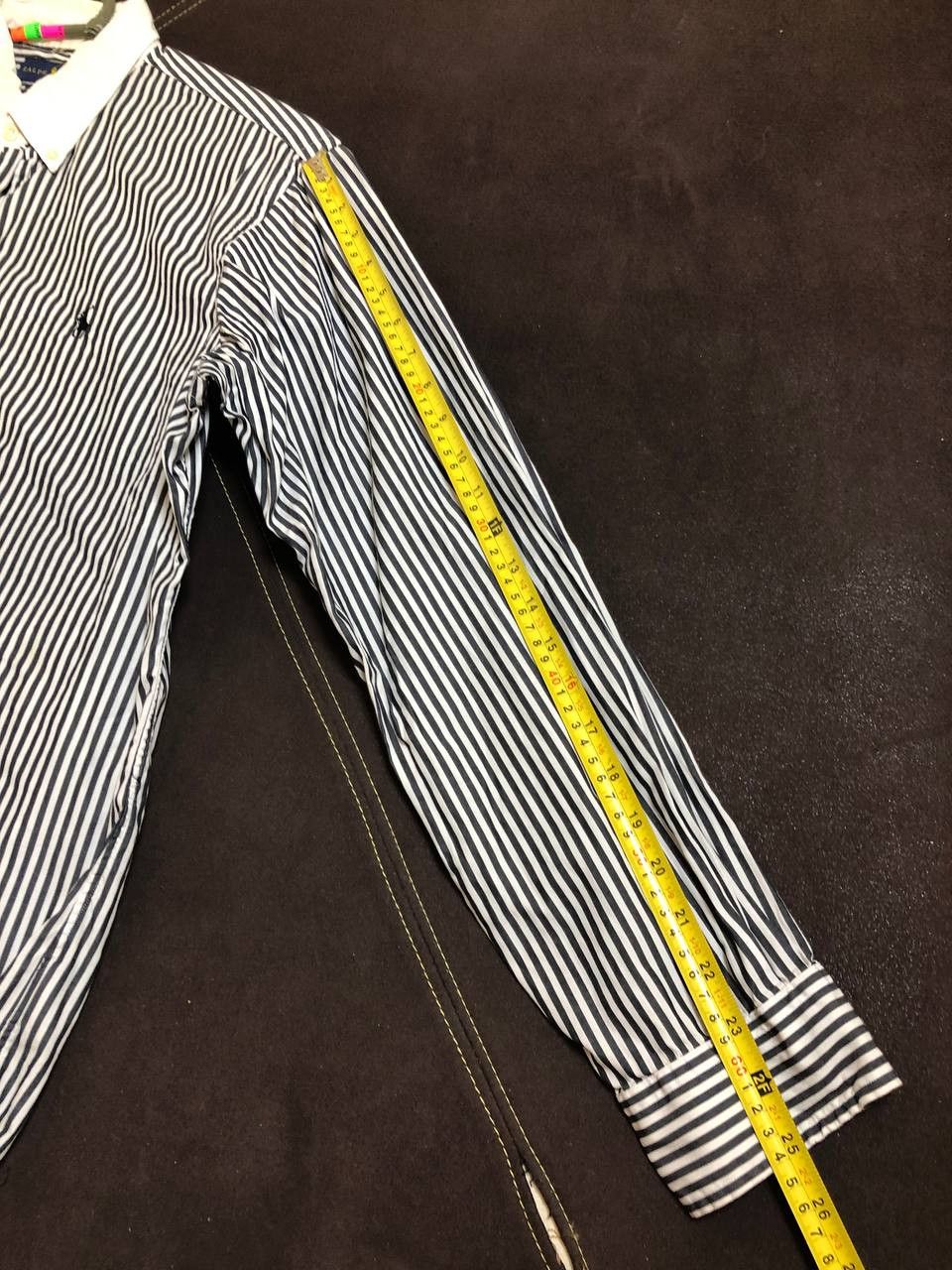 Polo Ralph Lauren Classic Fit Print Striped Shirt Logo Ralph Lauren Size US L / EU 52-54 / 3 - 6 Thumbnail