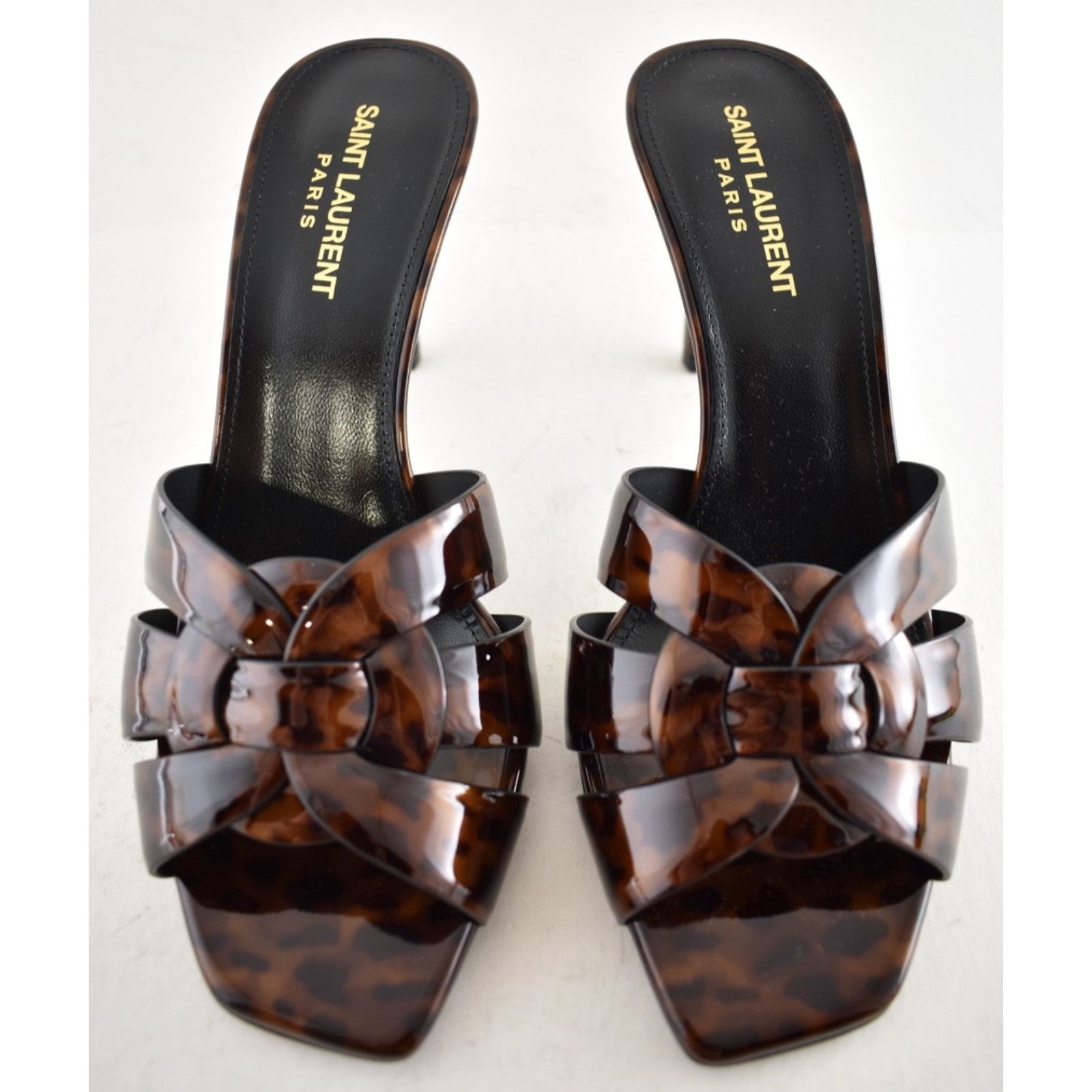 Yves Saint Laurent Saint Laurent Tribute 85 Mule Sandal Brown 37.5 Size US 7.5 / IT 37.5 - 9 Thumbnail