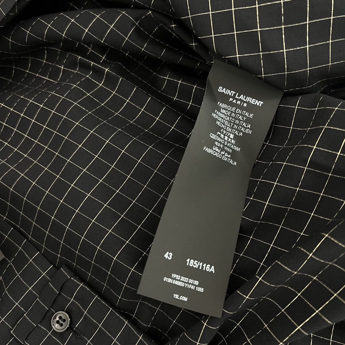 Saint Laurent Paris Saint Laurent Shirt in Large Size US L / EU 52-54 / 3 - 5 Thumbnail