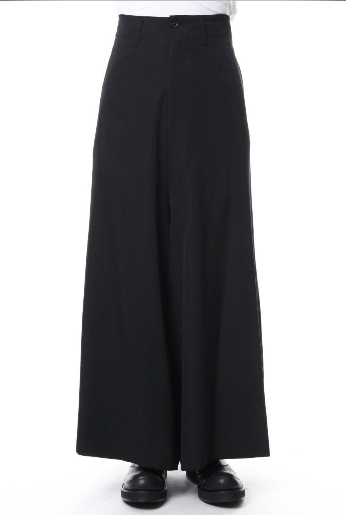 Yohji Yamamoto pour homme AW18 - Flare Pants Gabardine