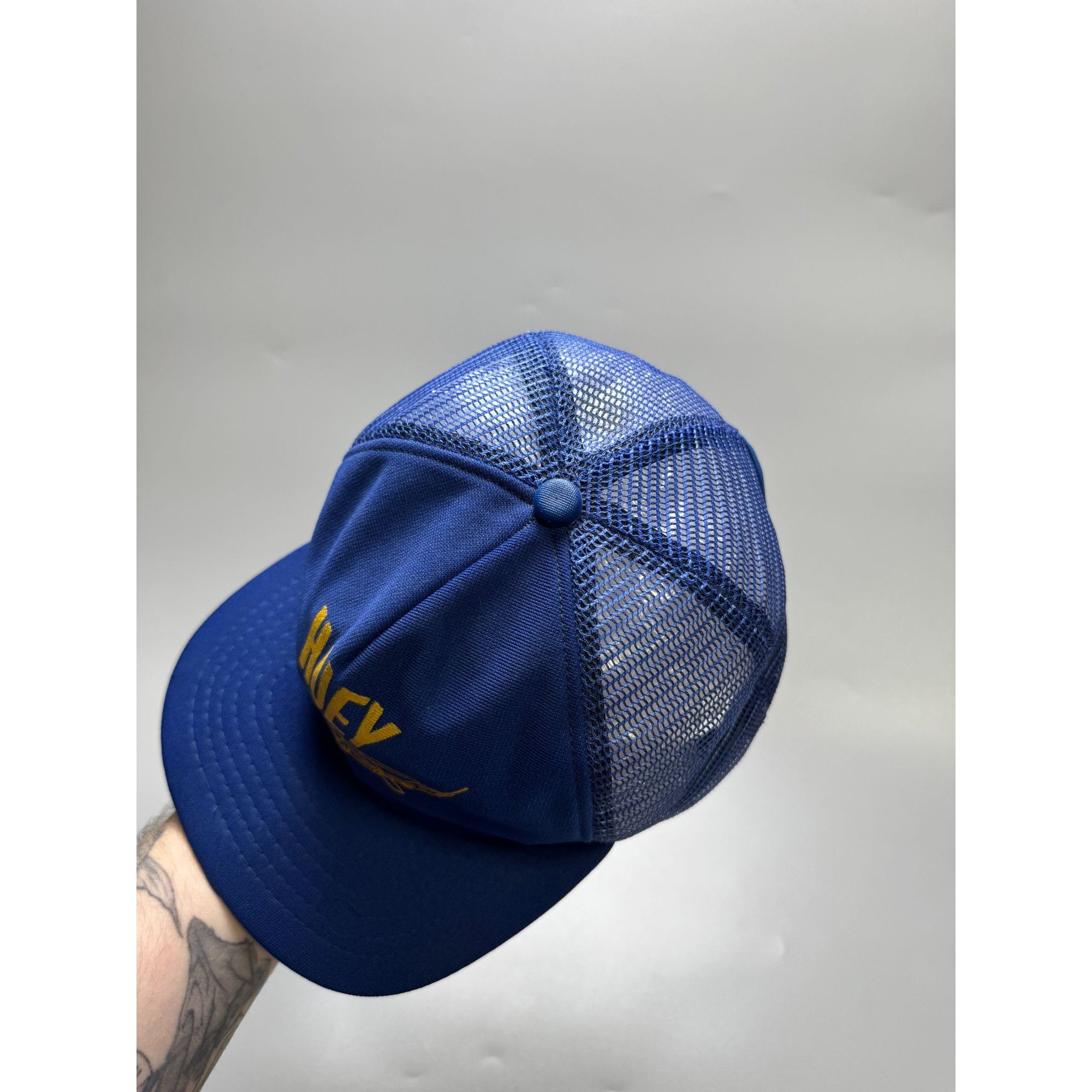 Other Vintage Huey Helicopter Trucker Cap Hat (Y1111) Size ONE SIZE - 4 Thumbnail