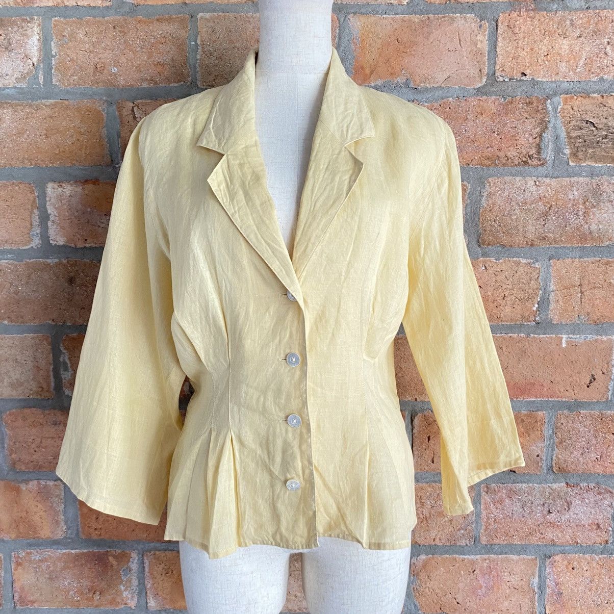 Chloe Chloe Yellow Blazer Size S / US 4 / IT 40 - 15 Thumbnail