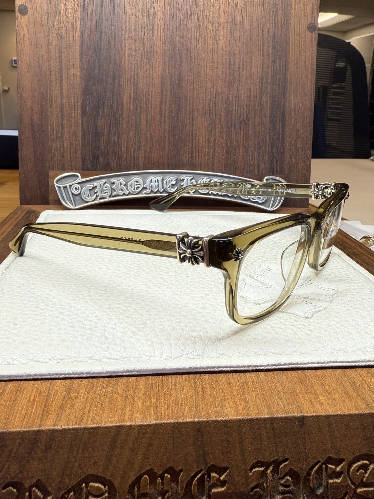 Chrome Hearts Chrome Hearts Vagilante Sunglasses Size ONE SIZE - 4 Thumbnail