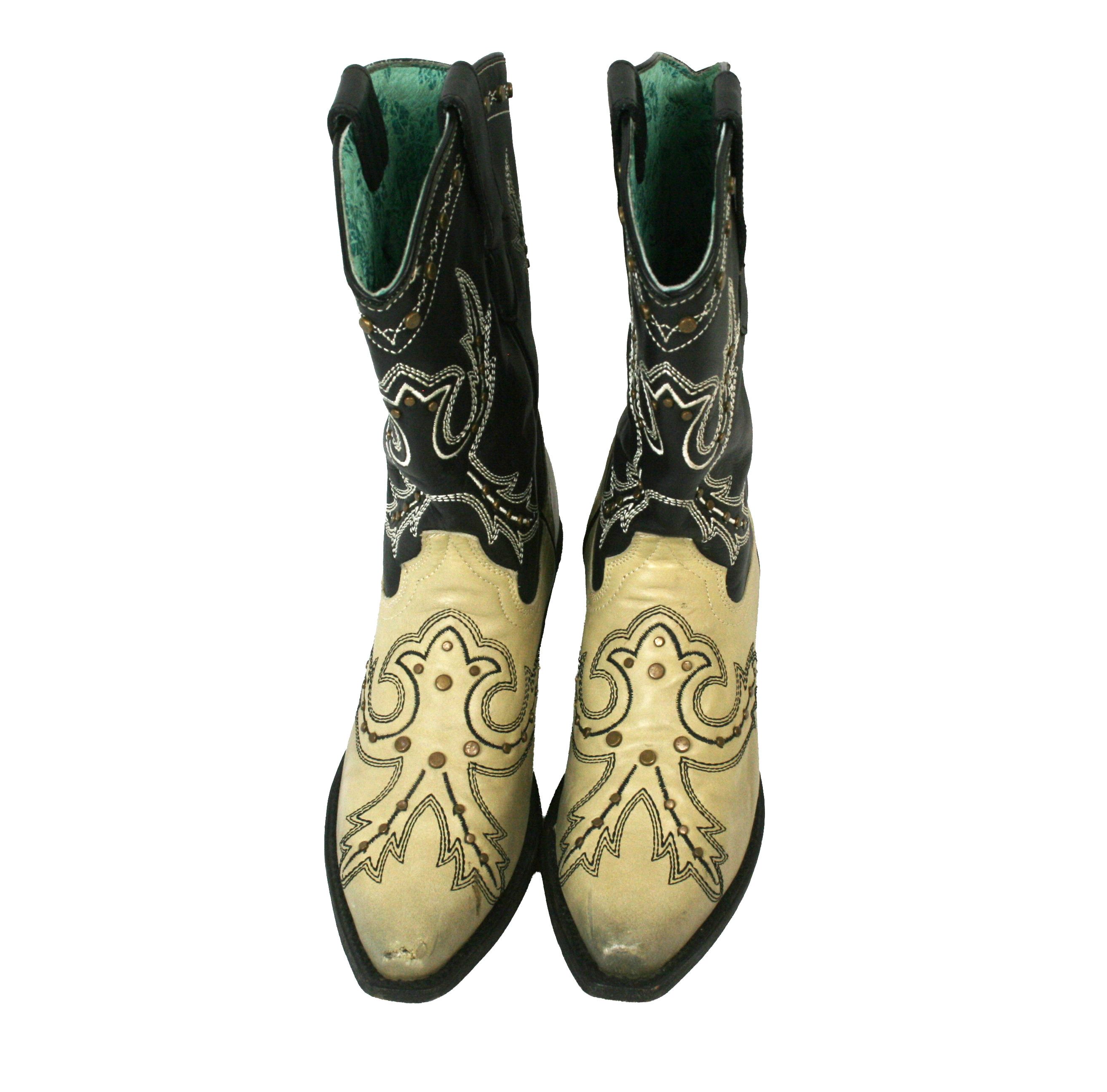 Corral Rockstudded Cowboy Western Boots Size US 6.5 / IT 36.5 - 8 Thumbnail