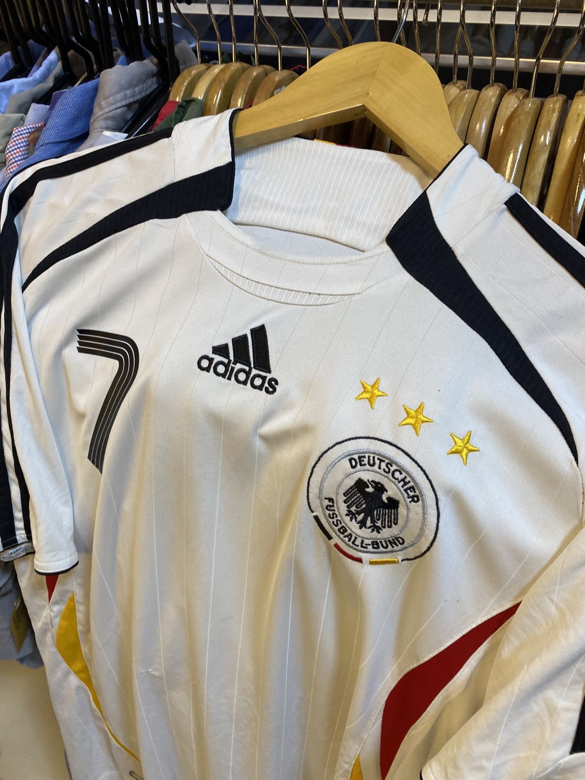 Adidas Y2K Germany Football Team Home Kit Size US M / EU 48-50 / 2 - 9 Thumbnail