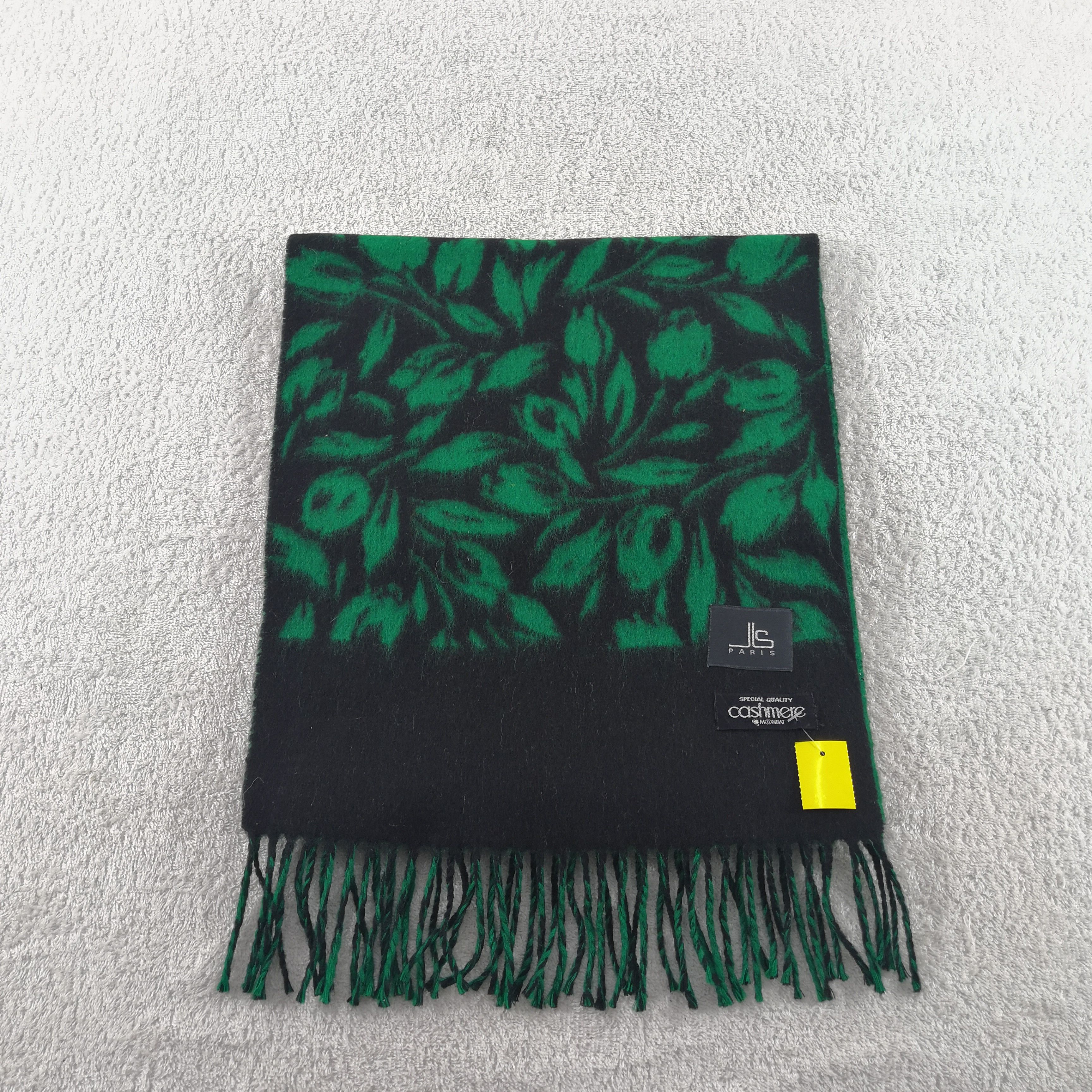 Jean-Louis Scherrer Vintage Jean-Louis Scherrer Scarf Wool Cashmere Scarves Size ONE SIZE - 2 Thumbnail