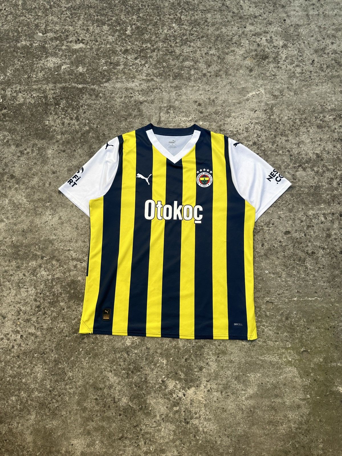 Puma Puma Fenerbahche Soccer Jersey Turkey Blokecore XL Rare Size US XL / EU 56 / 4 - 1 Thumbnail