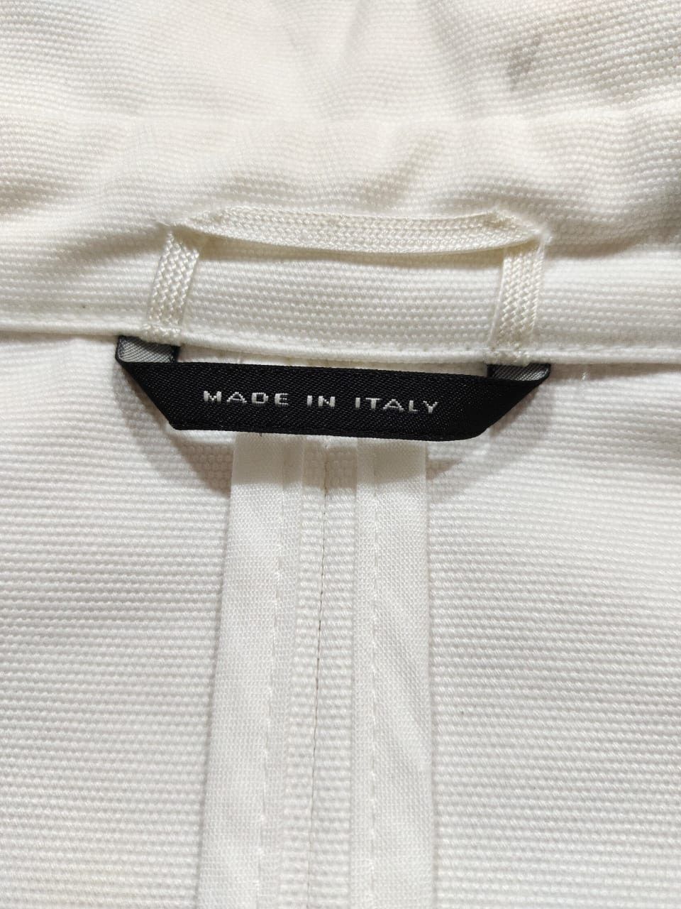 Max Mara MAX MARA WEEKEND LINE WHITE DENIM JACKET Size S / US 4 / IT 40 - 10 Thumbnail