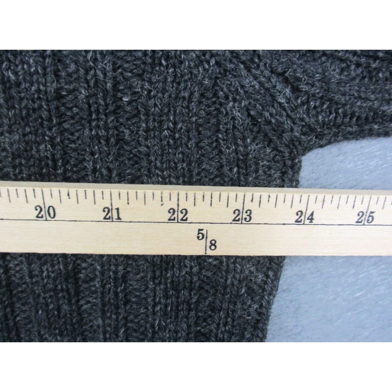 J.Crew VINTAGE J. CREW Sweater Mens Large Gray Wool Knit Fisherman Crew Neck Pullover Winter Fall Spring Outdoor Classic 90s Mens Size US L / EU 52-54 / 3 - 4 Thumbnail