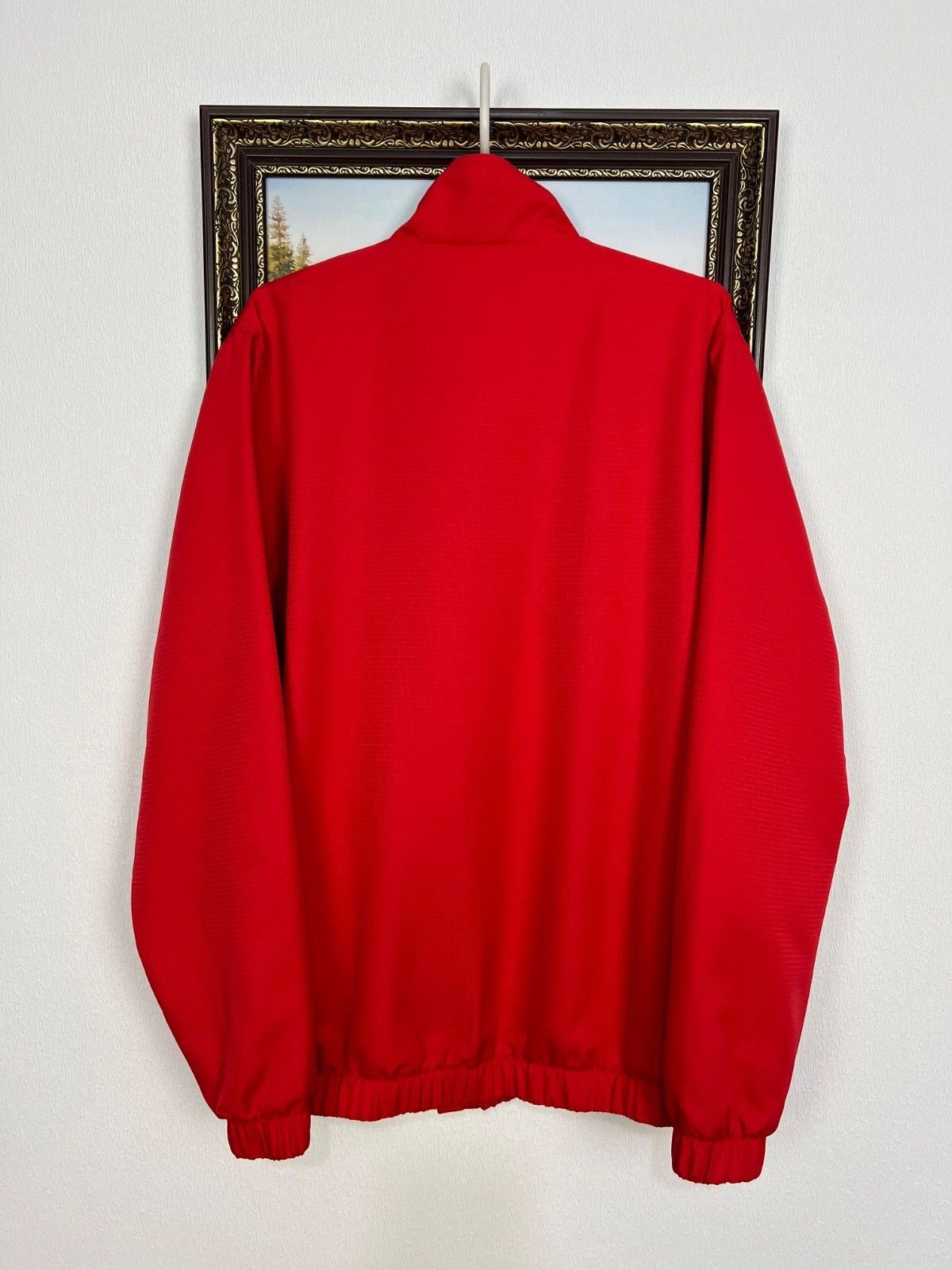 Puma Vintage Puma Burnley Football Jacket Red Soccer Track Top Size US L / EU 52-54 / 3 - 5 Thumbnail