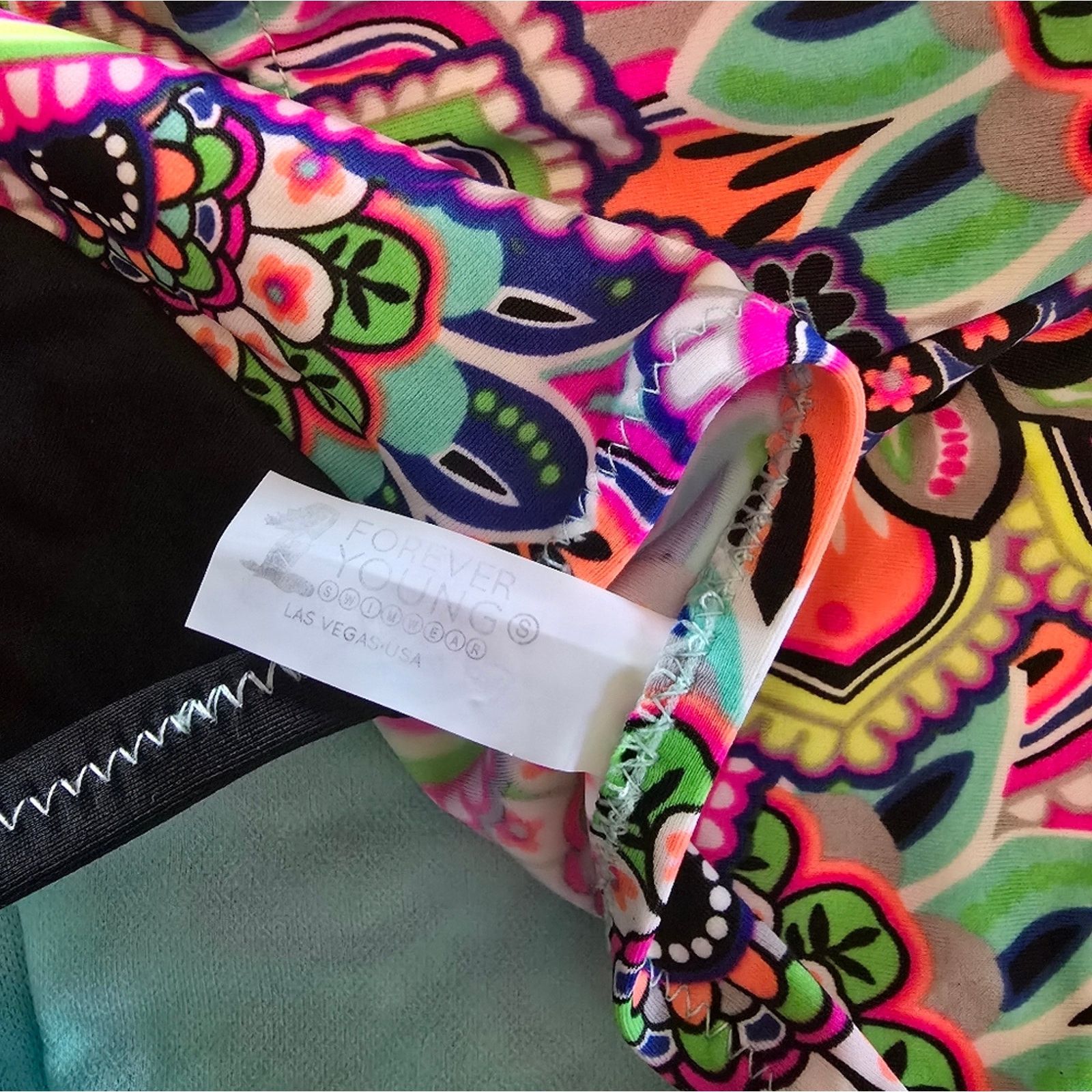 Other Electric Flower | FYS | Hampton High Waist Bikini Bottoms Size ONE SIZE - 4 Thumbnail