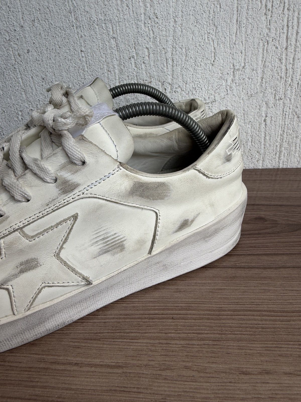 Golden Goose Limited edition distress stardan trainer Size US 6.5 / EU 39-40 - 8 Thumbnail