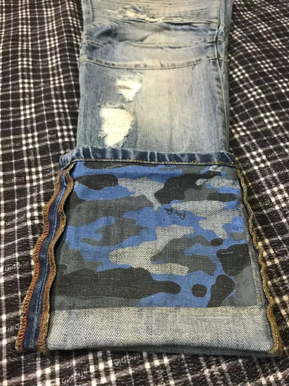 Philipp Plein Philipp Plein PP Motorcycle Jeans. Size US 33 - 4 Thumbnail