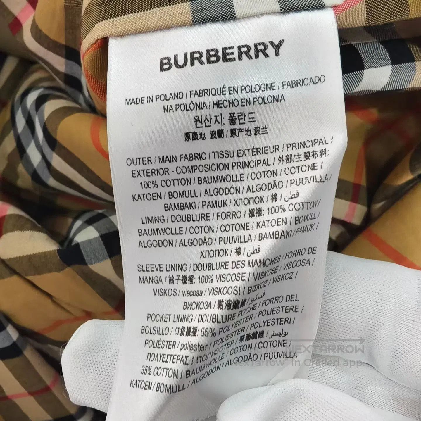 Burberry Burberry Khaki Logo Trench Coat. Size XXS / US 00 / IT 34 - 5 Thumbnail