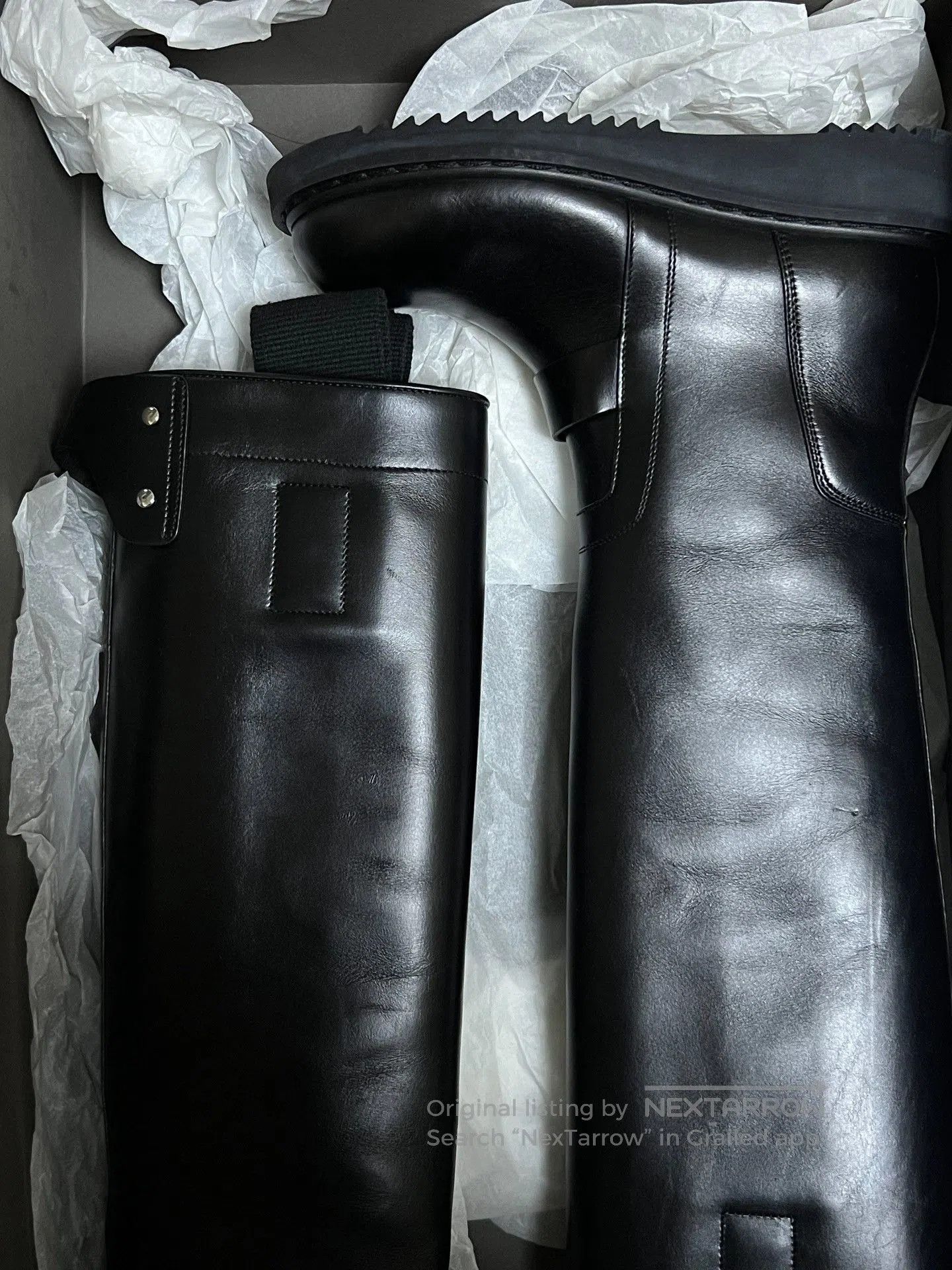 Rick Owens Rick Owens Anthem Jack Boots. Size US 4 / IT 34 - 8 Thumbnail