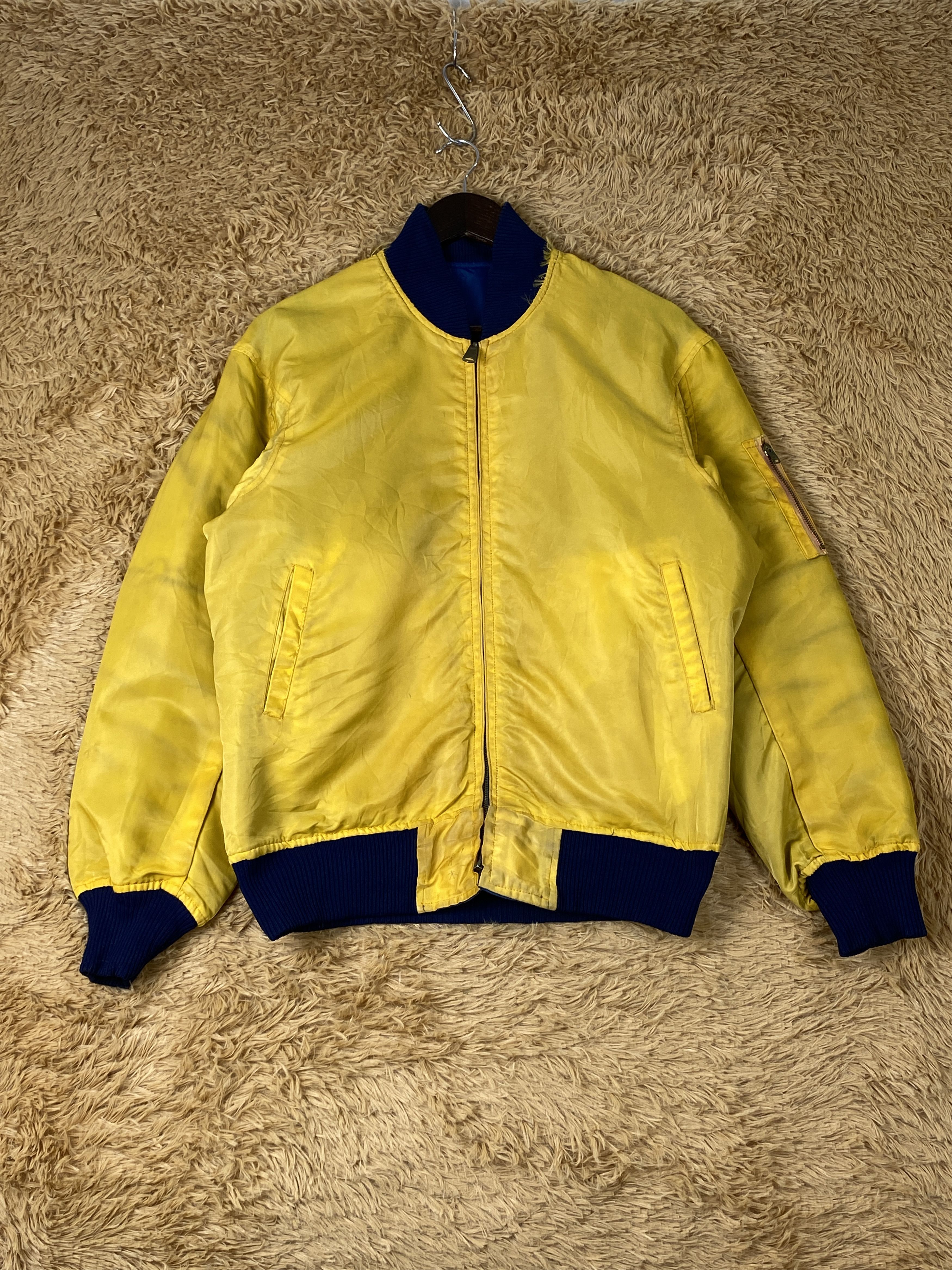 Japanese Brand Vintage Japanese Brand Reversible Bombers Jacket J1878 Size US S / EU 44-46 / 1 - 1 Thumbnail