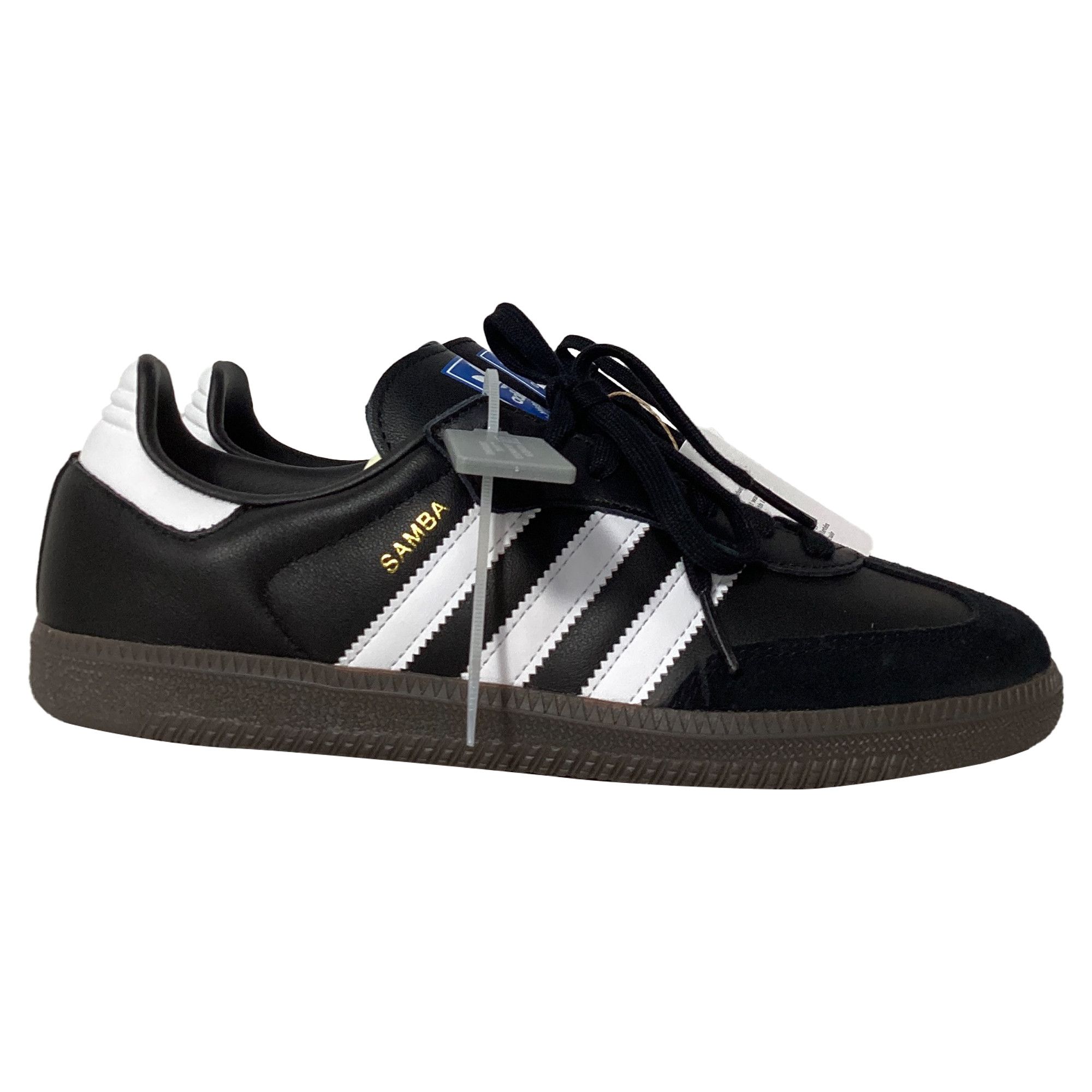 Adidas Adidas Samba OG Sneakers in Black Leather Size US 8 / EU 41 - 1 Thumbnail