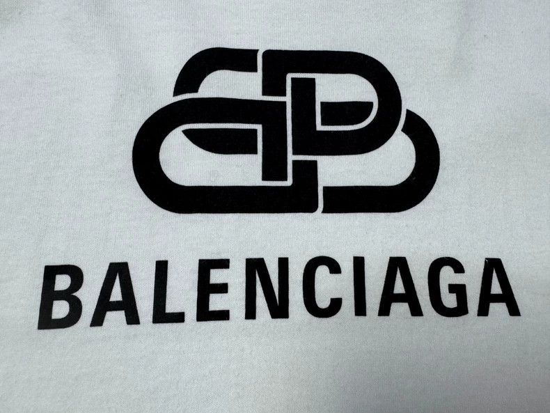 Balenciaga Balenciaga Lock T-shirt letter Logo printed T-shirt with r Size US S / EU 44-46 / 1 - 2 Thumbnail