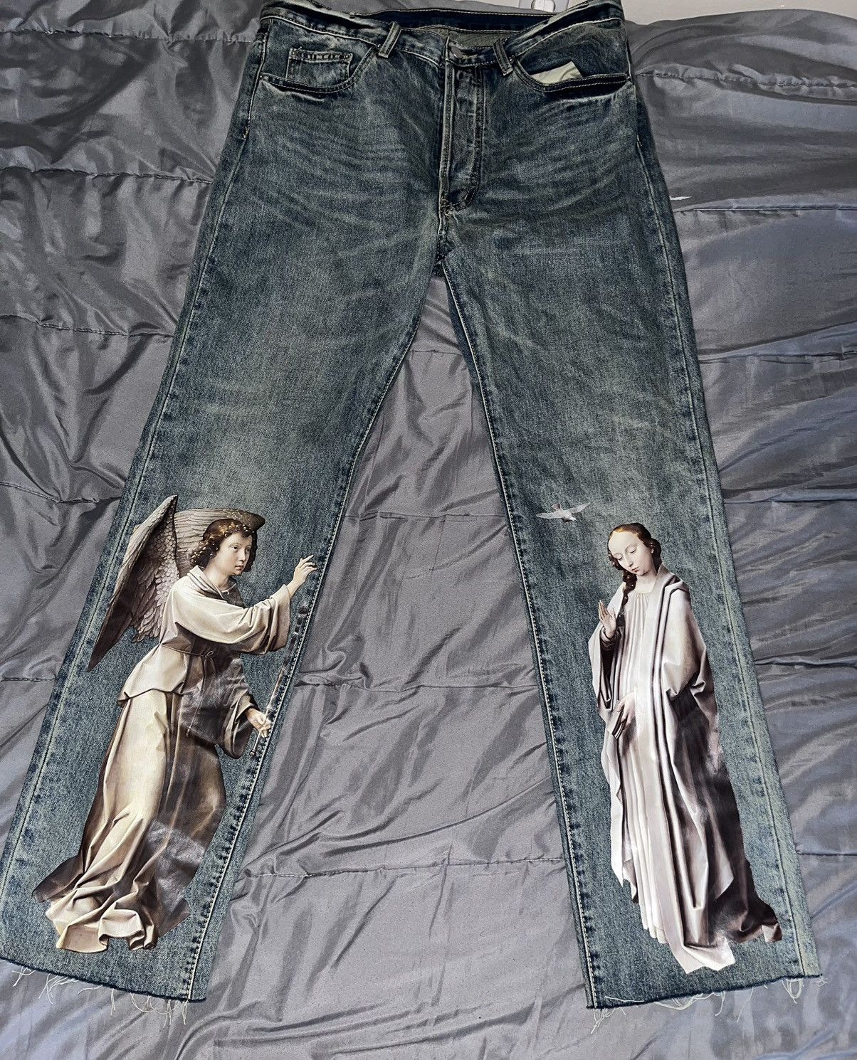 MNML Angel Denim Jeans | Grailed