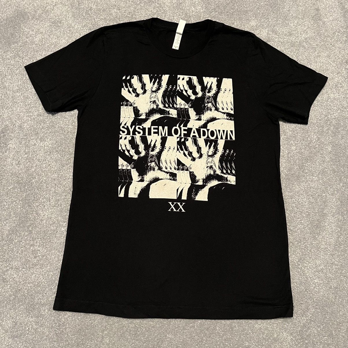 Band Tees System of a Down SOAD Hand Anniversary Band Logo T Shirt XX Size US M / EU 48-50 / 2 - 1 Thumbnail