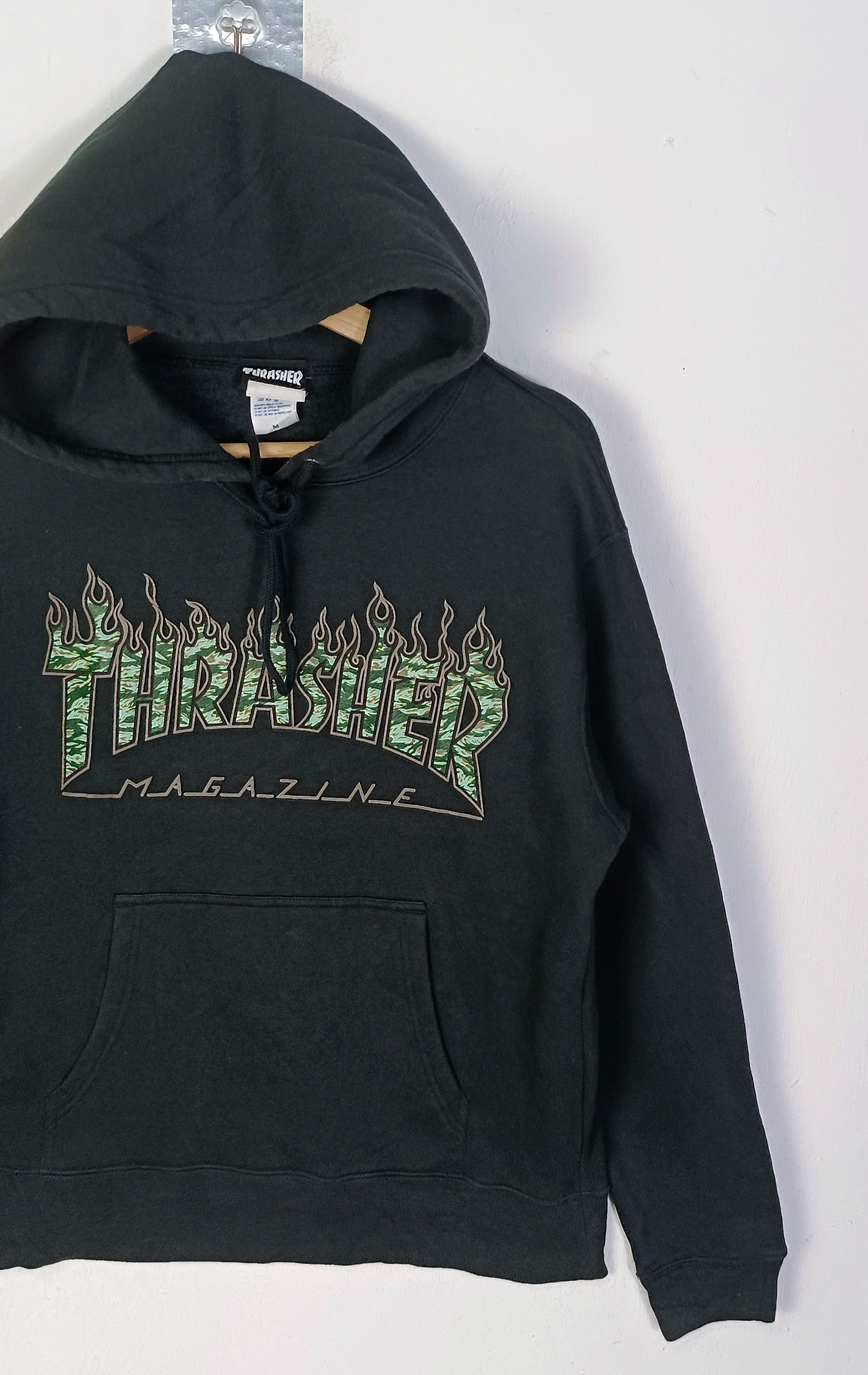 Japanese Brand × Thrasher Thrasher Magazine "FIRE🔥" Big Logo Hoodie Size US M / EU 48-50 / 2 - 4 Thumbnail