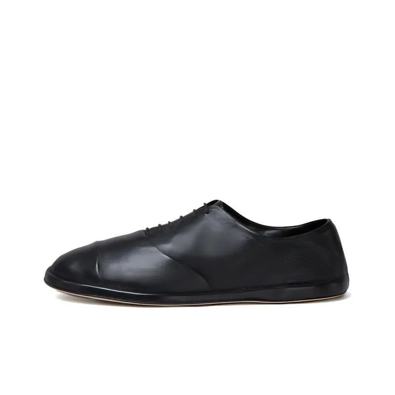 Marni o1f1d3z0525 Leather Derby Shoes in Black Size US 7 / IT 37 - 2 Thumbnail