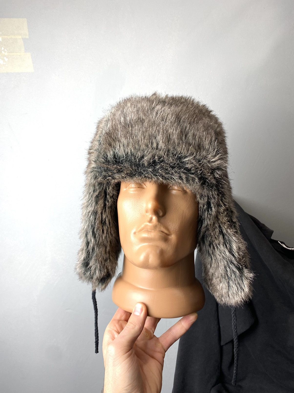 Vintage Vintage Fuzzy Mohair Ushanka Hat Beanie Balaclava Size ONE SIZE - 9 Thumbnail
