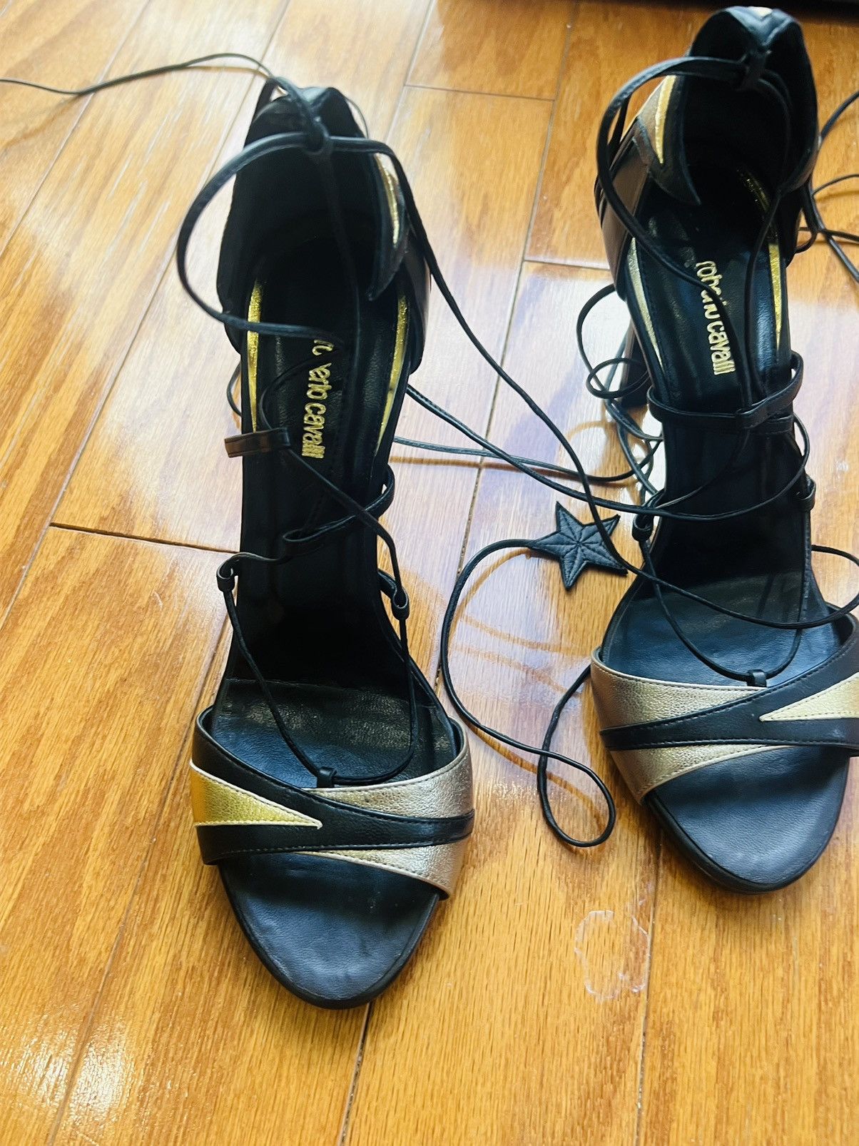 Roberto Cavalli Roberto Cavalli spaghetti strap heels Size US 6 / IT 36 - 2 Thumbnail