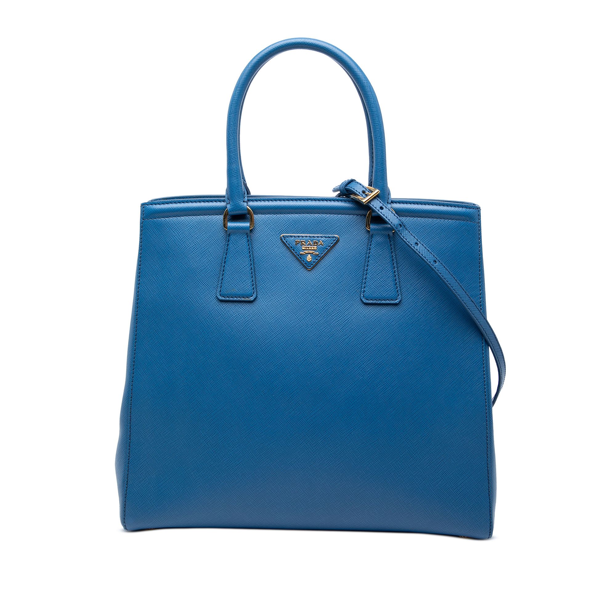 Prada Prada Saffiano Lux Parabole Satchel Size ONE SIZE - 1 Thumbnail