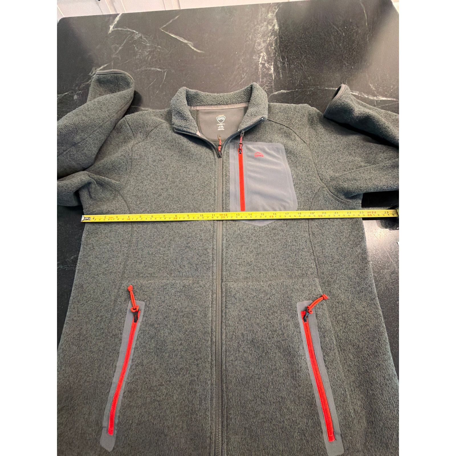 Cabelas Cabelas XPG zip front Gray fleece jacket LG Size US L / EU 52-54 / 3 - 8 Thumbnail