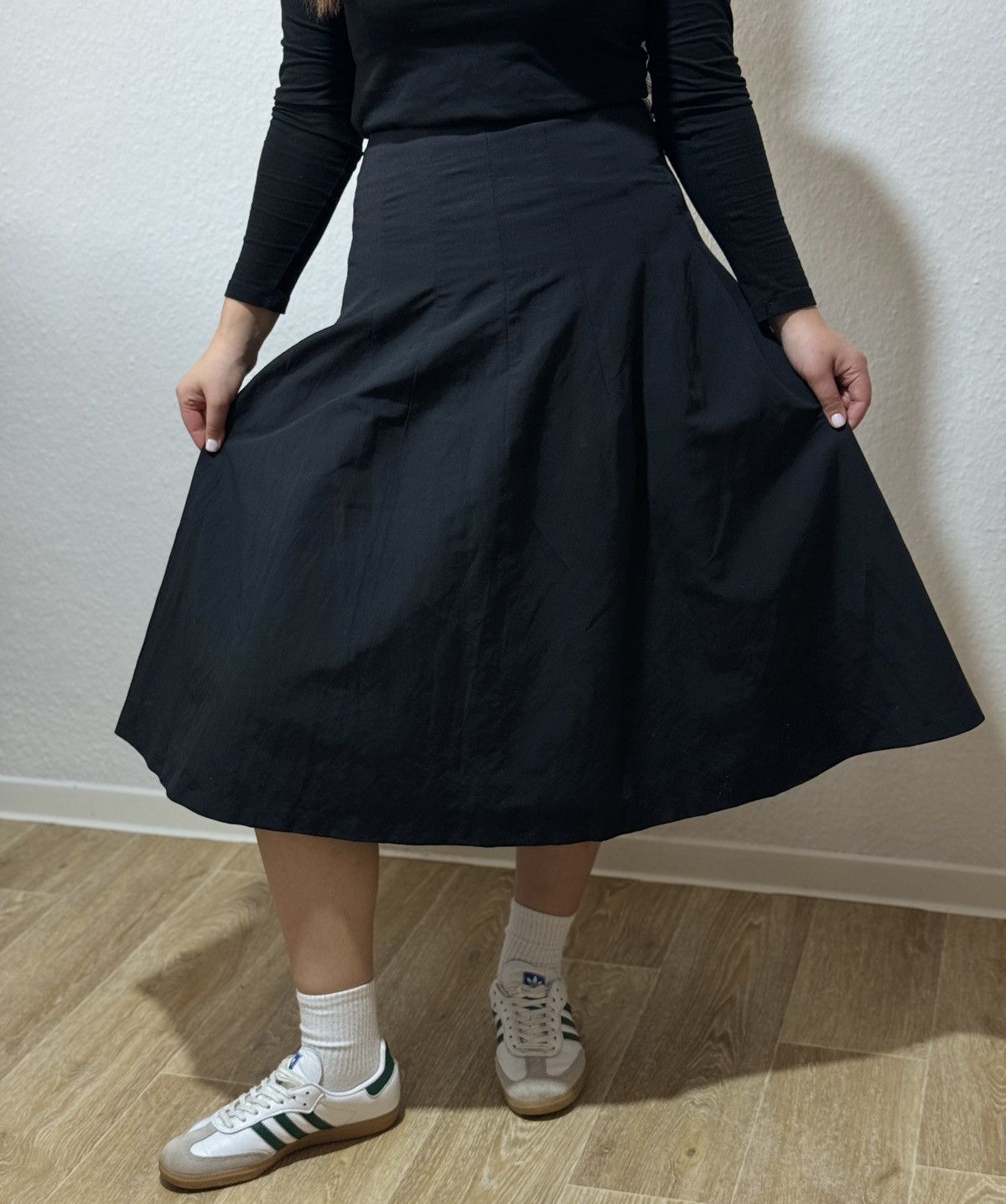 Designer × Dries Van Noten ARCHIVE DRIES VAN NOTEN CARKAS FRAME MAXI BLACK SKIRT SIZE42 Size 28" / US 6 / IT 42 - 8 Thumbnail