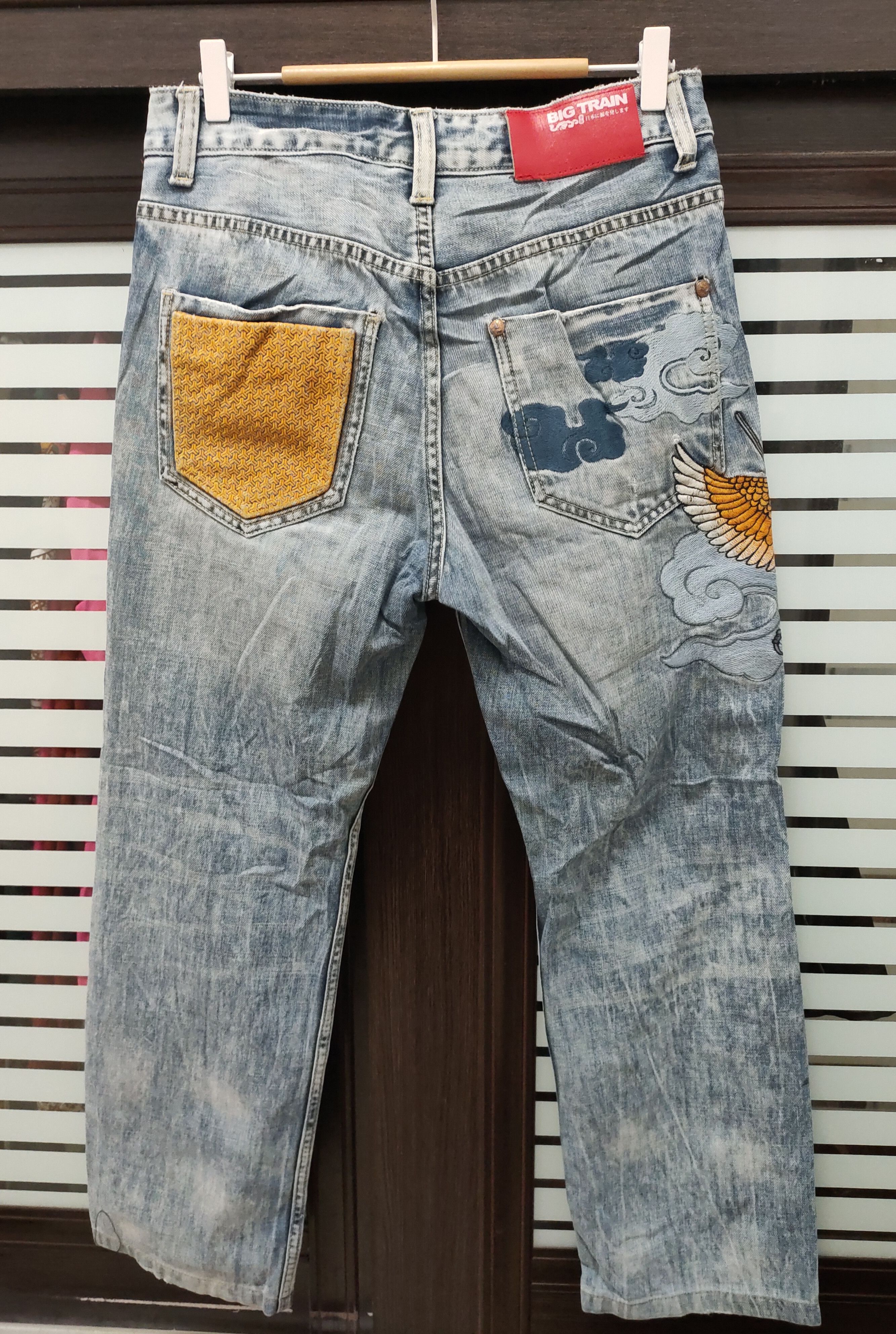 Japanese Brand 💥Japanese Brand Distressed Osaka Big Train Takahashi 💥 Size US 32 / EU 48 - 6 Thumbnail