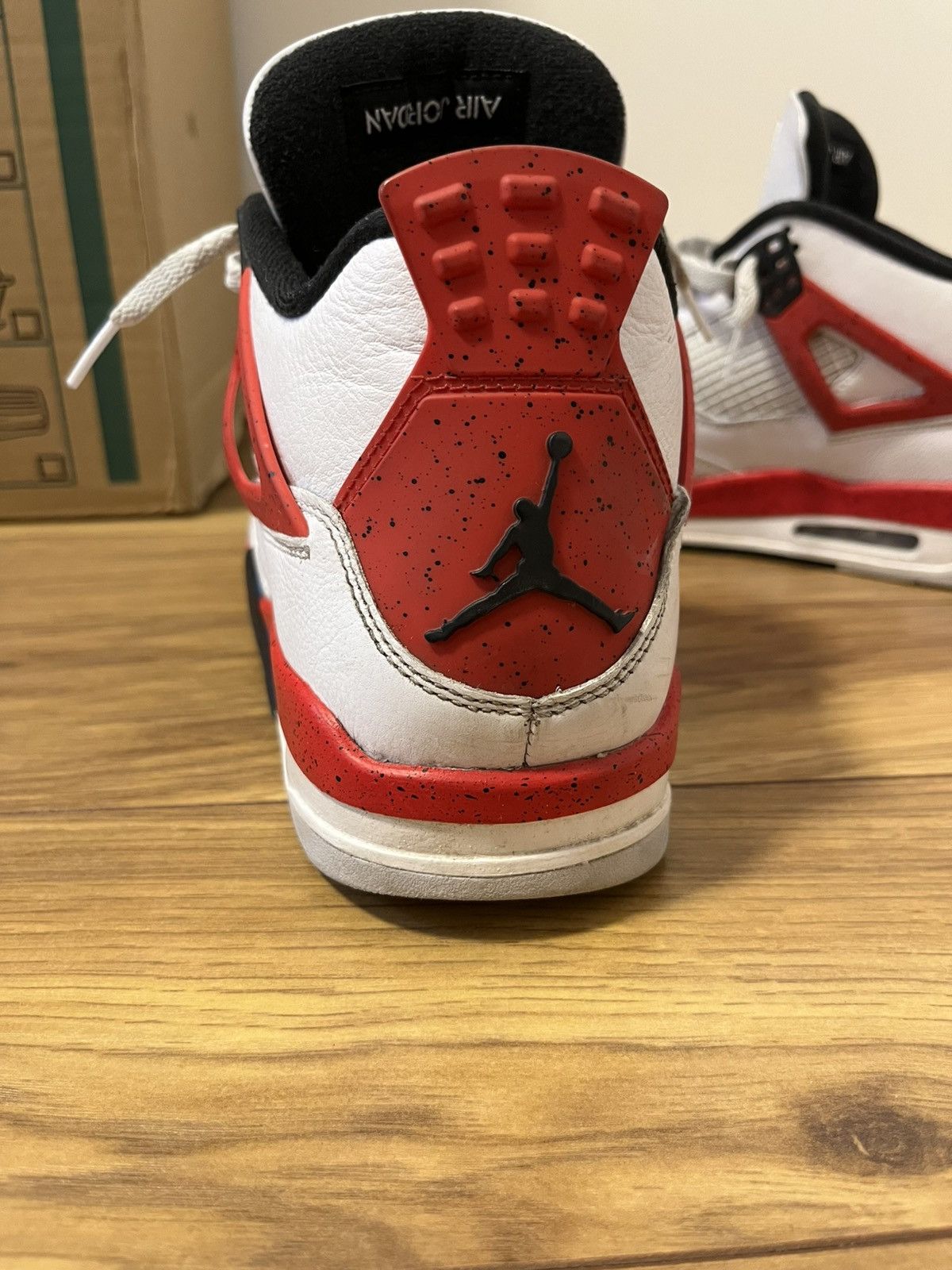 Nike jordan 4 red cement Size US 10 / EU 43 - 6 Thumbnail