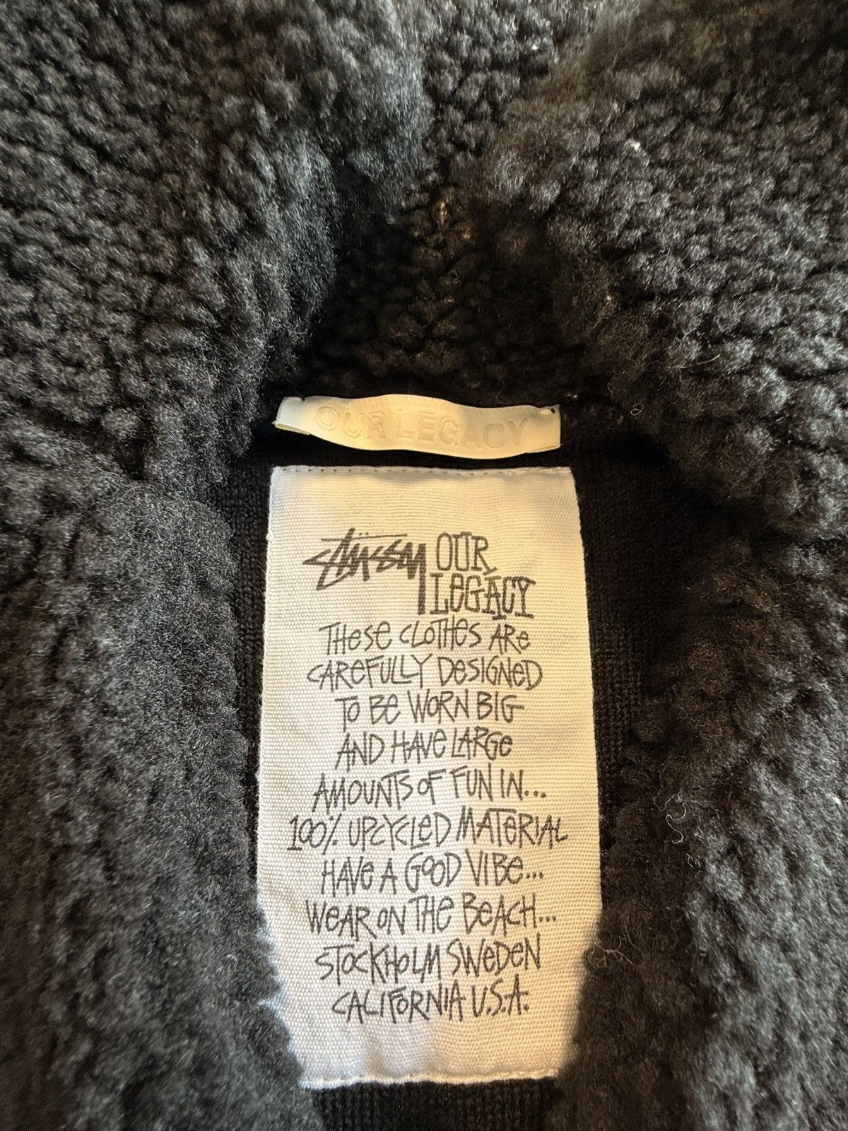 Our Legacy × Stussy Stussy x Our Legacy Workshop Runner Sweatshirt Size US XS / EU 42 / 0 - 5 Thumbnail